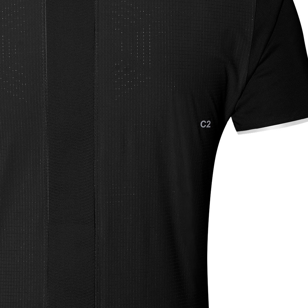 grua Misión Melodrama Asics Gel Cool Men's Tennis T-Shirt - Black/White