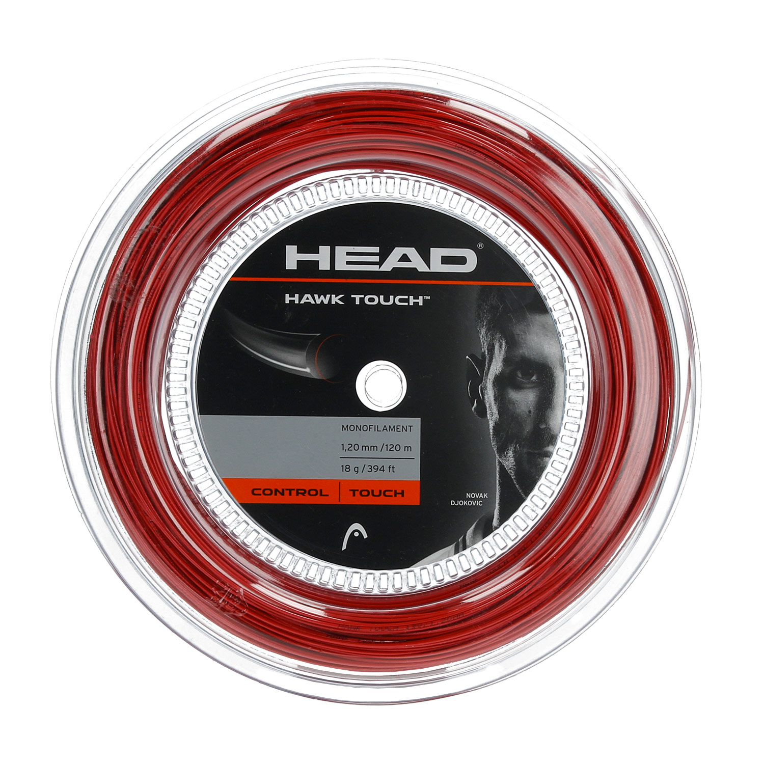 Head Hawk Touch 1.20 Bobina 120 m - Red