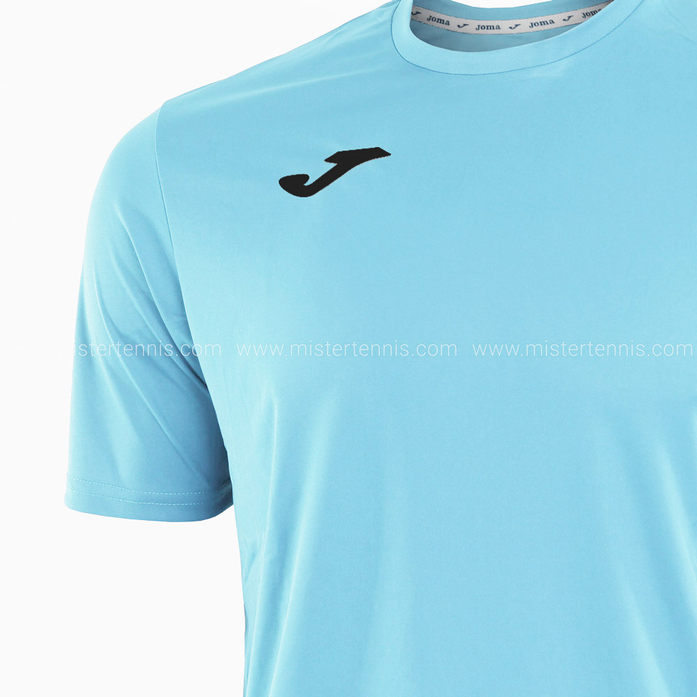 Joma Combi Camiseta Niño - Light Blue/Black