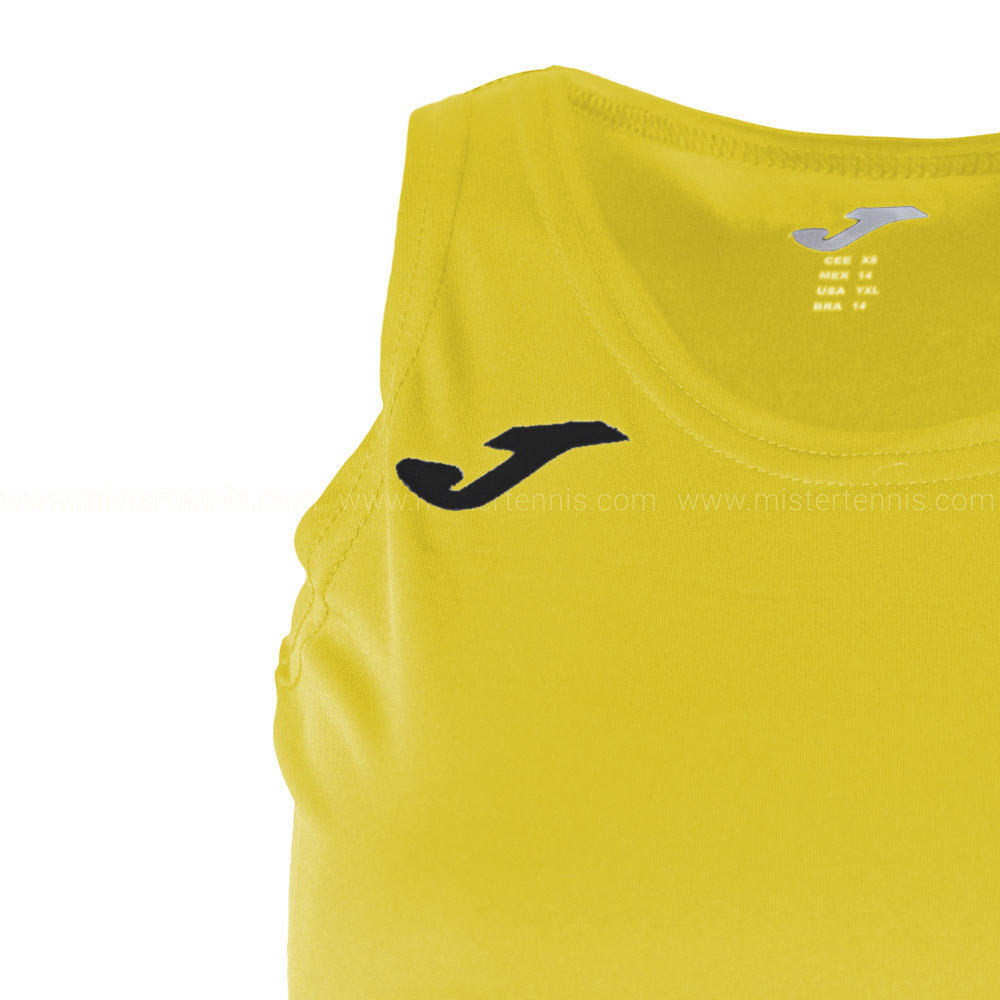 Joma Girl Diana Top Niña - Yellow/Black