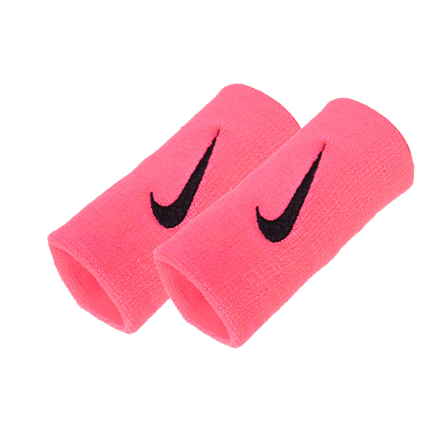 Nike Premier Double-Wide Tennis Wristbands - Fluo Pink
