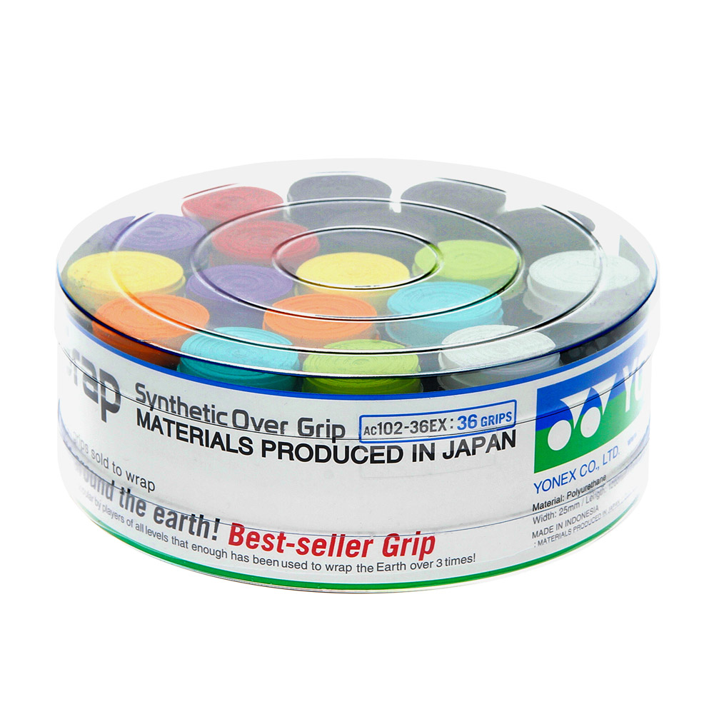 Yonex Super Grap x 36 Overgrip - Multicolor