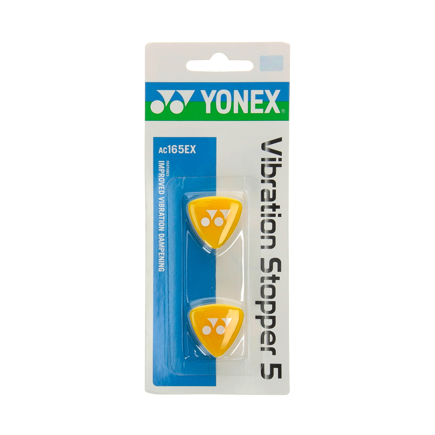 Yonex Vibration Stopper 5 Tennis Dampeners Yellow
