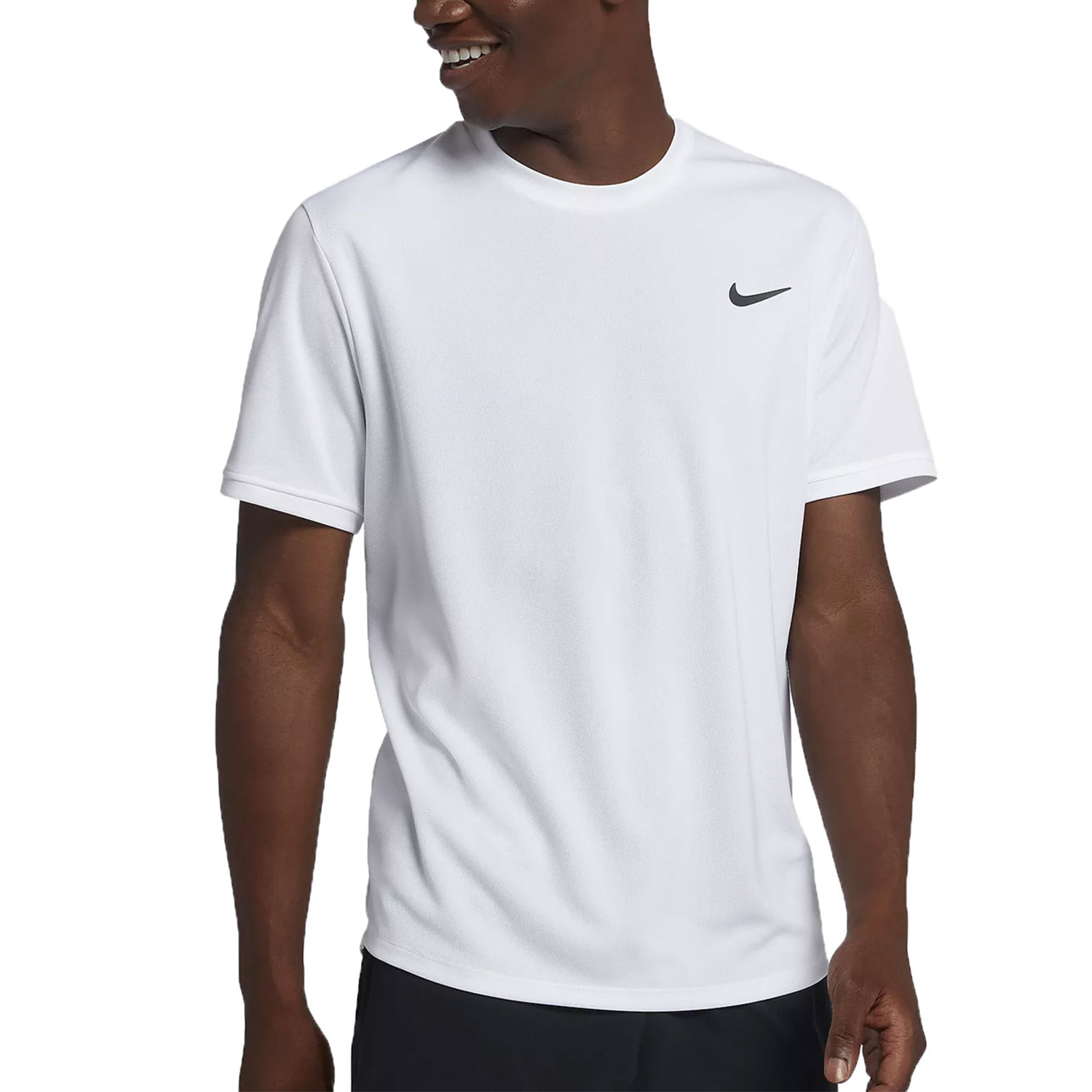 Nike Court Dry Maglietta Tennis Uomo - White