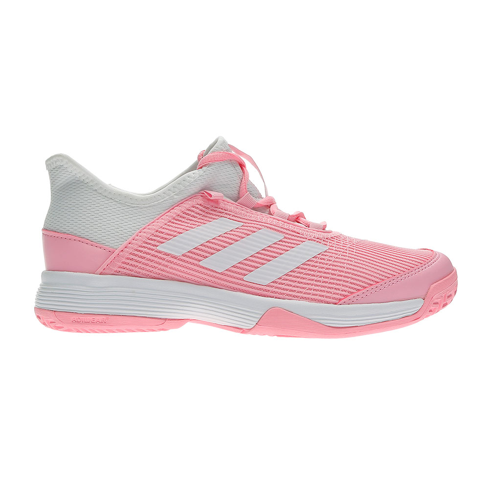 adidas Adizero Club Girls' Tennis Shoes - Pink/White
