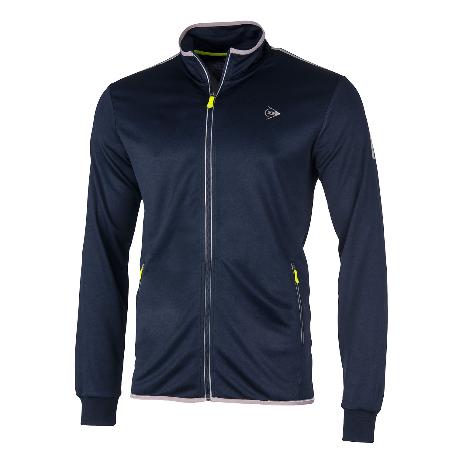 Dunlop Club Knitted Jacket Boy - Navy/Silver