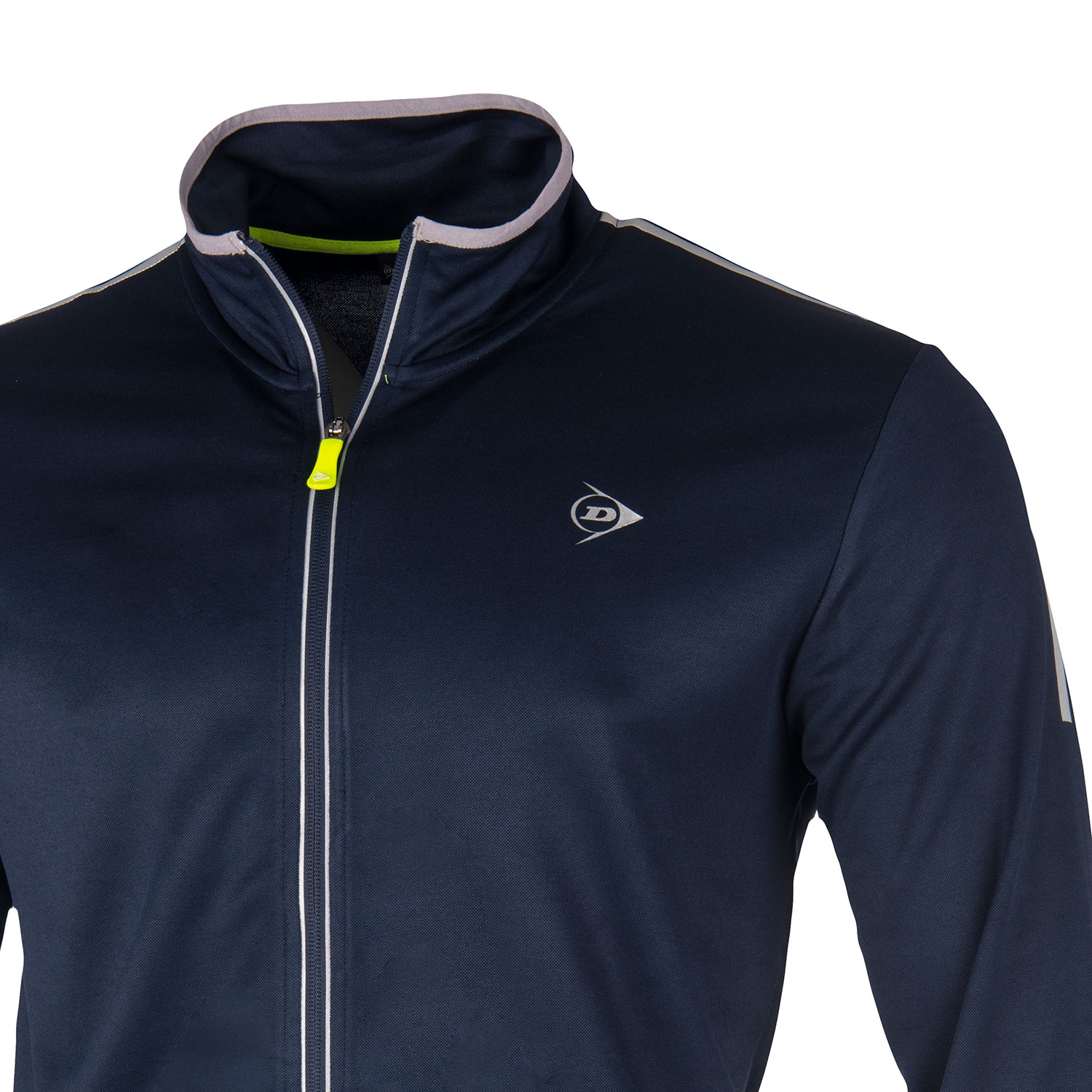 Dunlop Club Knitted Jacket Boy - Navy/Silver