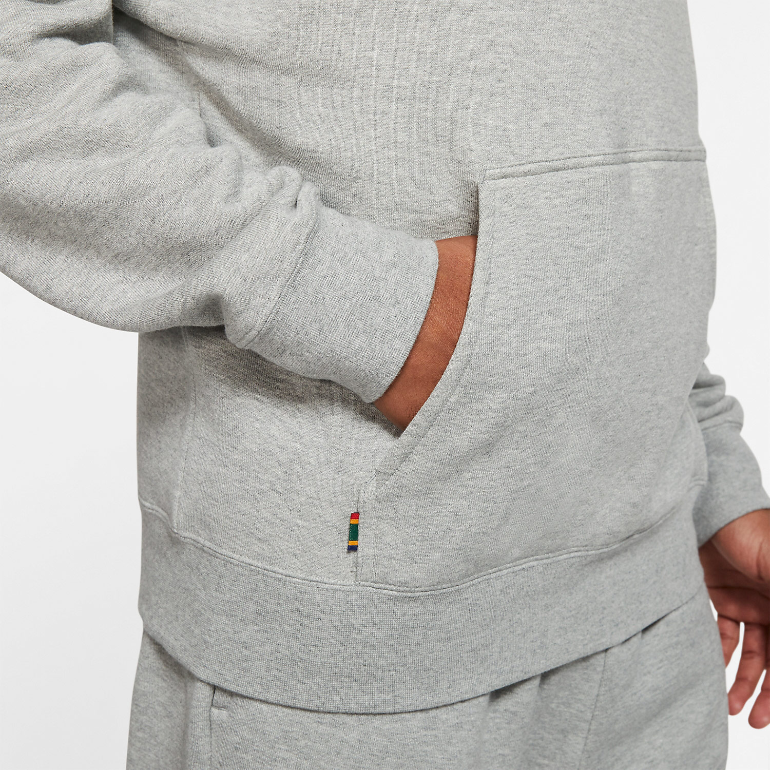 nike heritage hoodie grey
