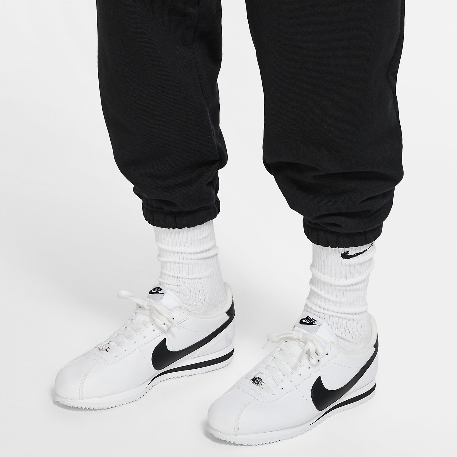 Nike Fleece Heritage Men's Tennis Pants - Black