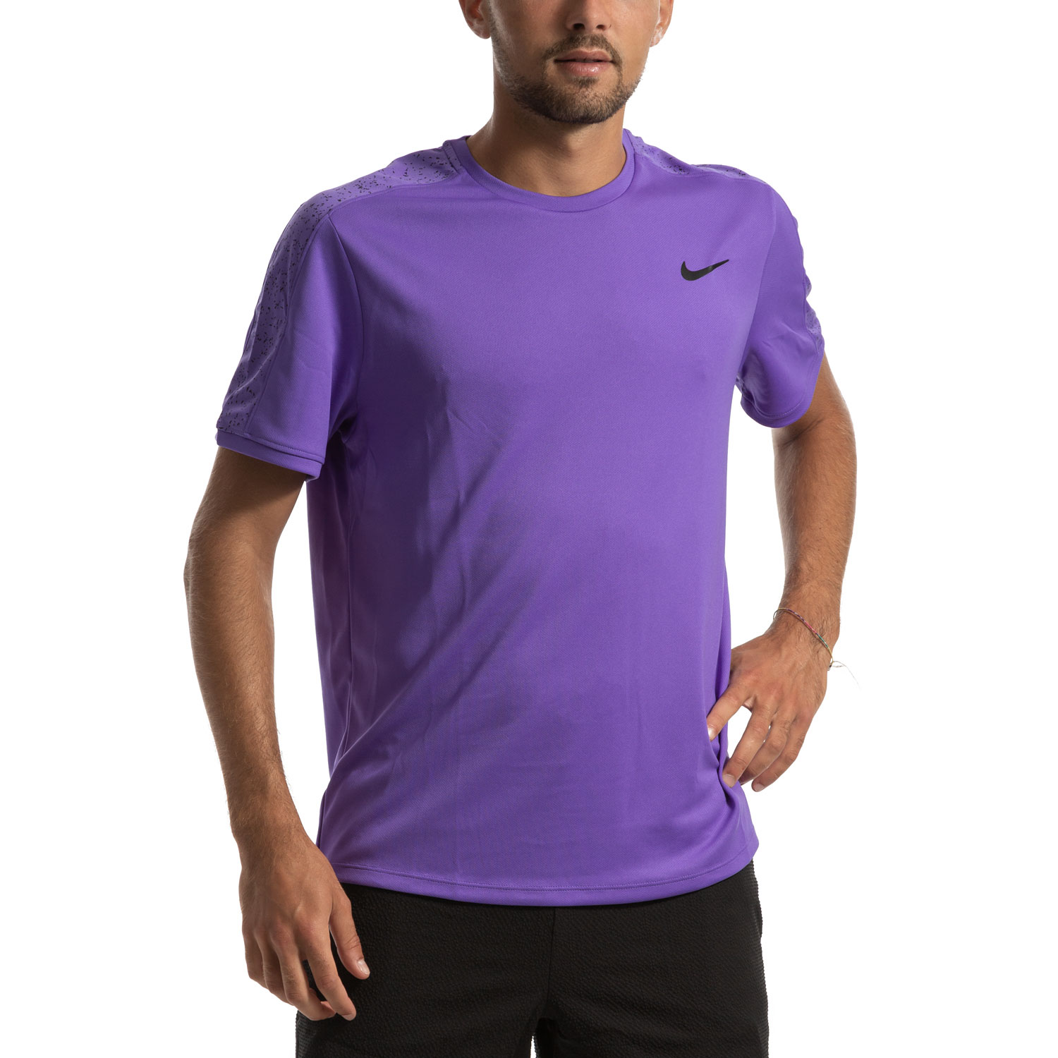 nike t shirt purple