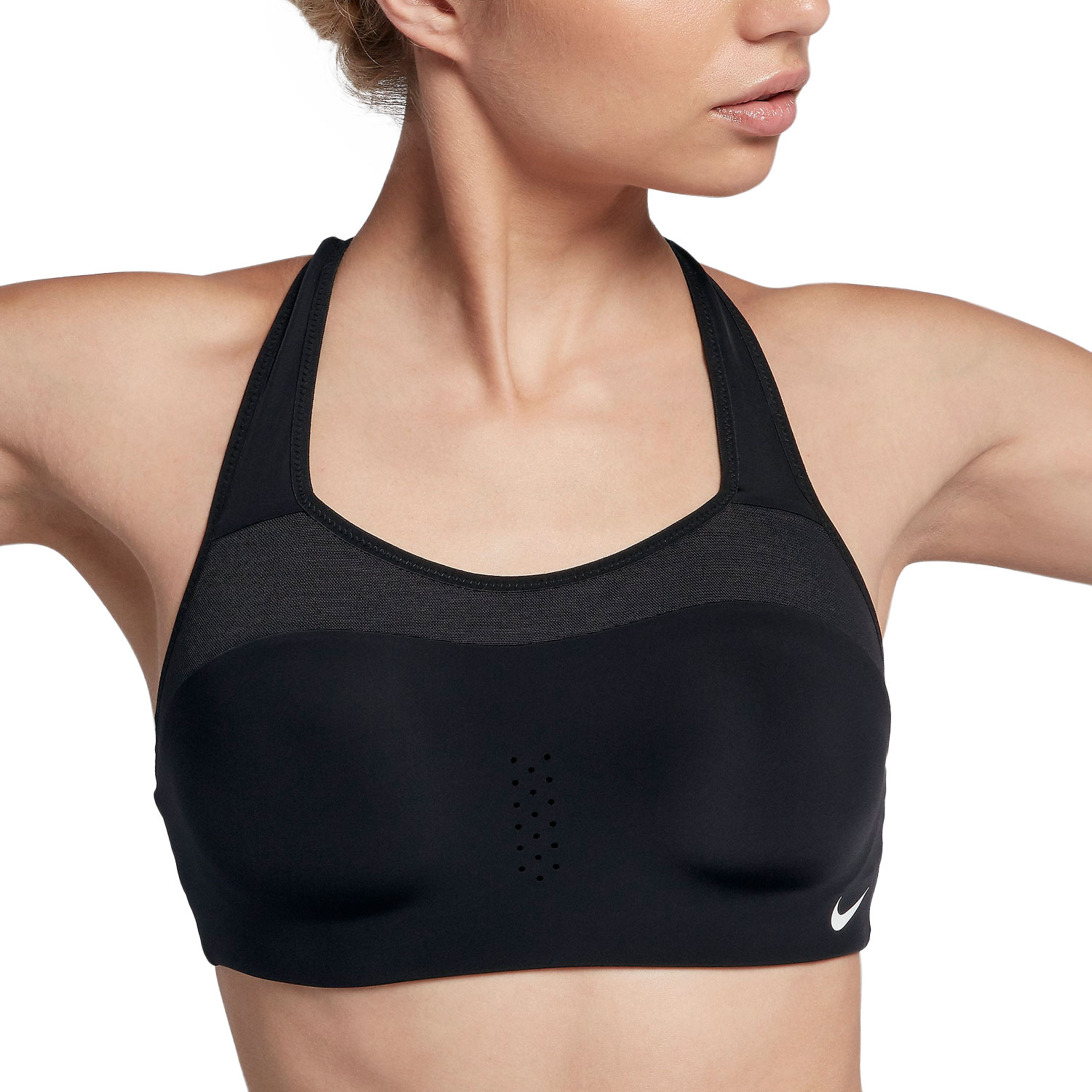 Nike Alpha Sports Bra - Black/White MisterTennis.com