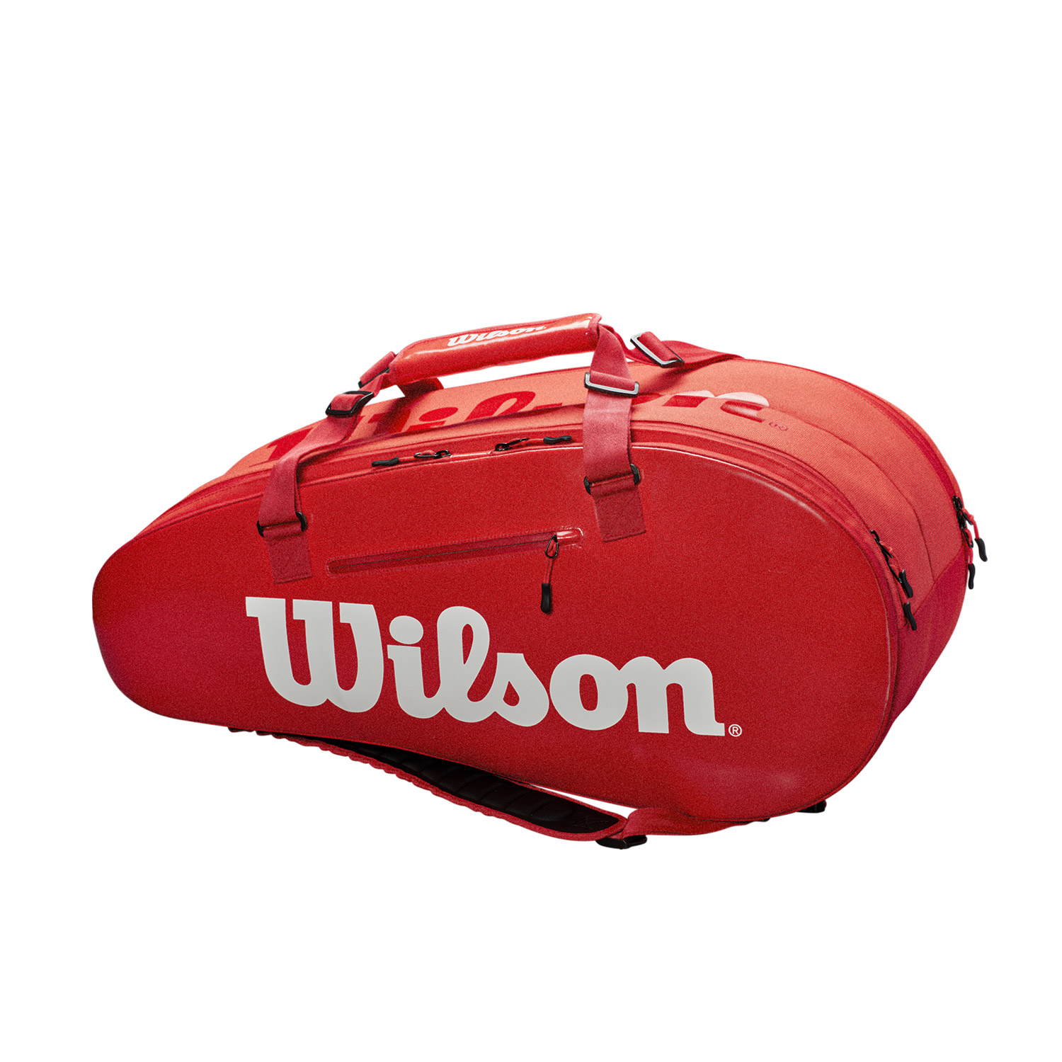 Wilson Super Tour 2 Comp Large x 9 Tennis Bag Red