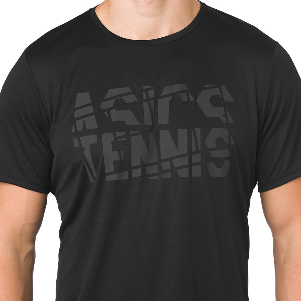 magliette asics nere