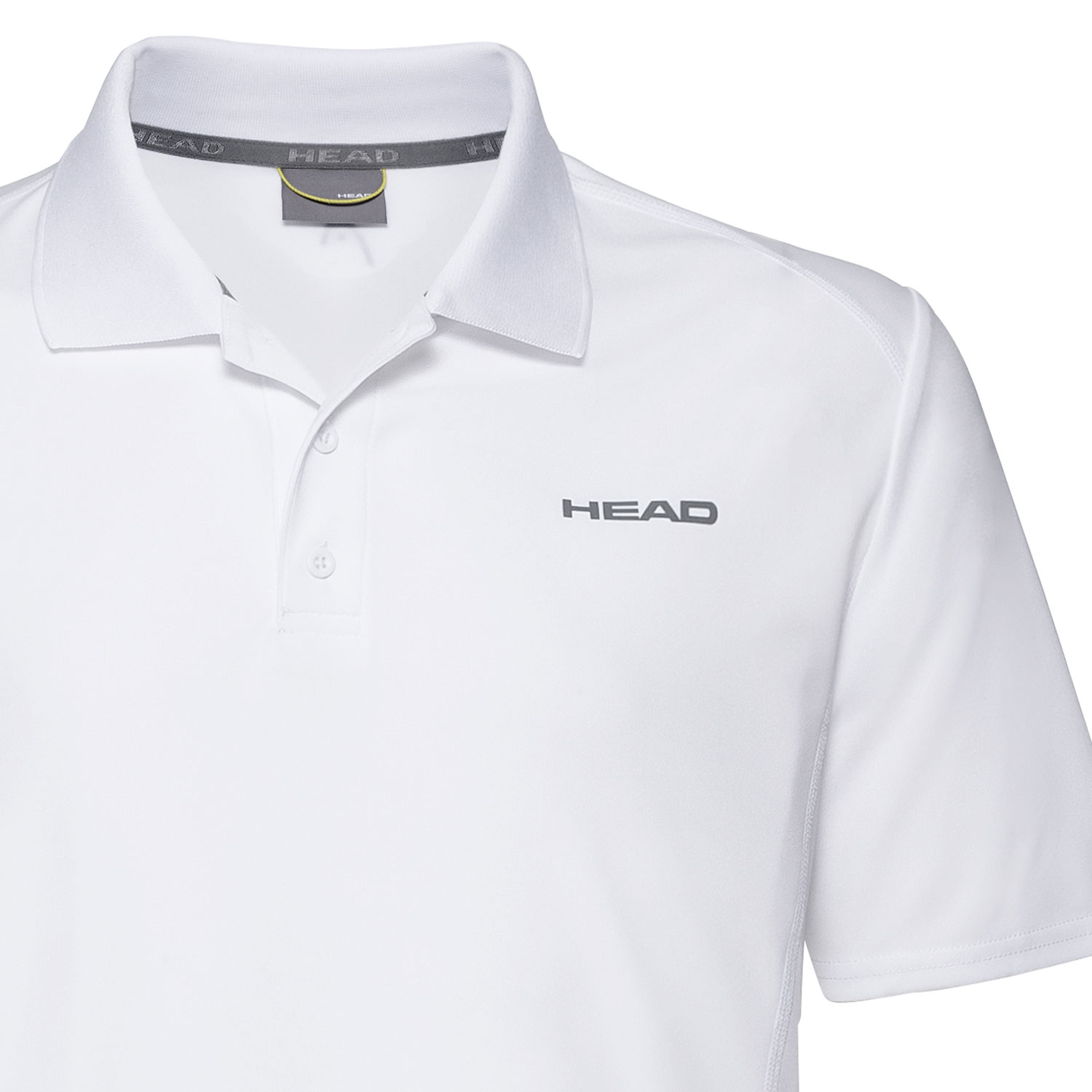 Head Club Tech Men's Tennis Polo - White