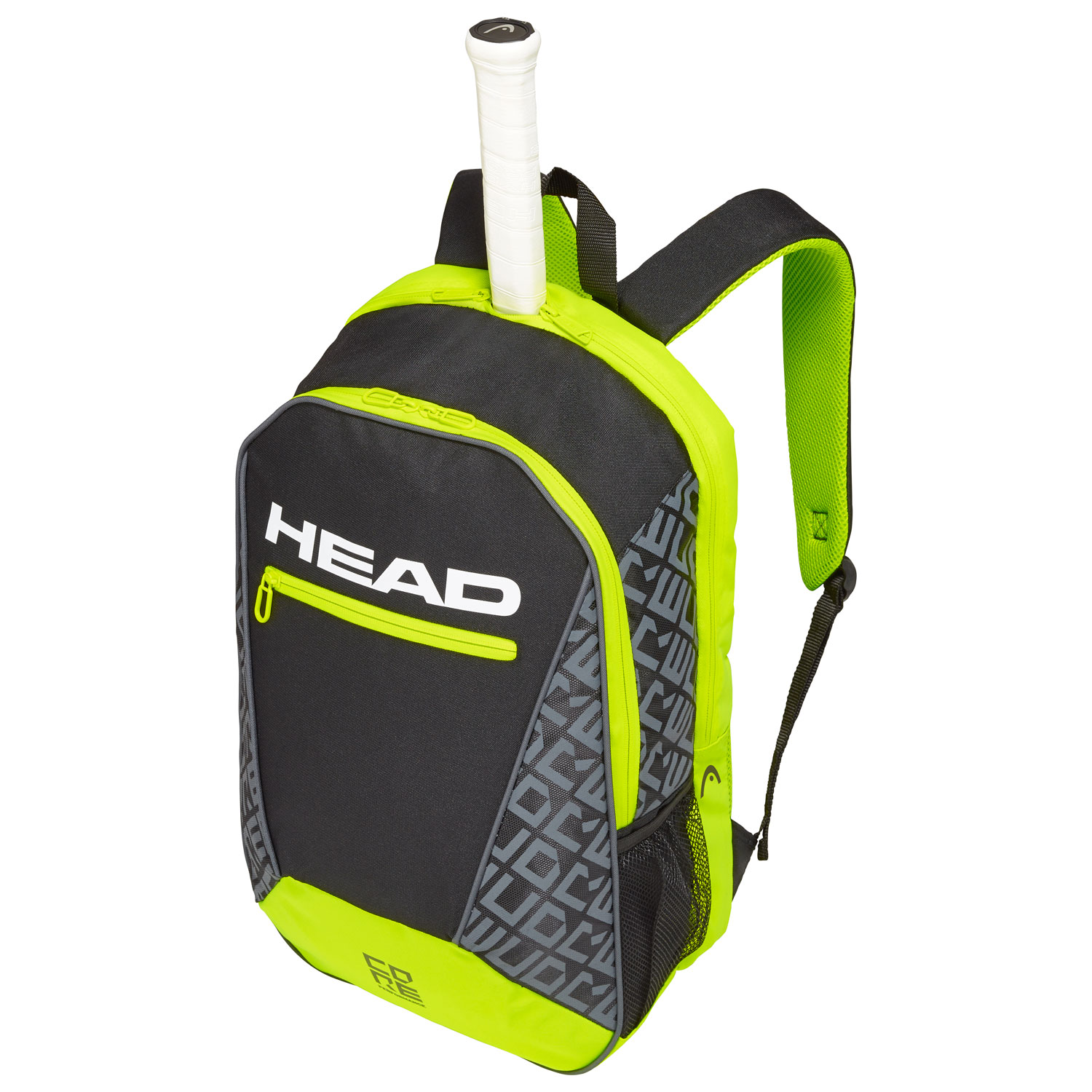 Head Core Tennis Backpack Black/Lime