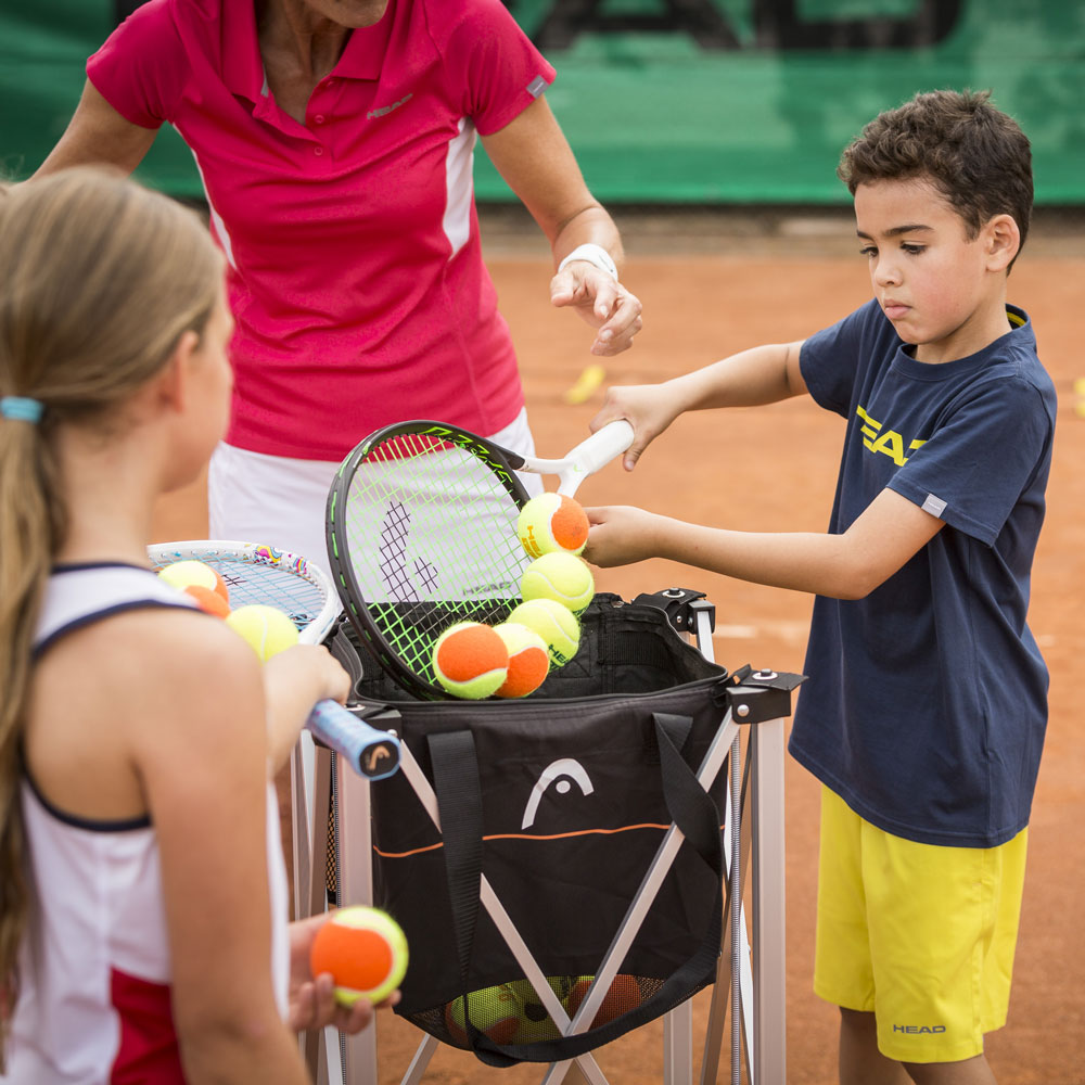 Grandma Trolley with Tennis balls