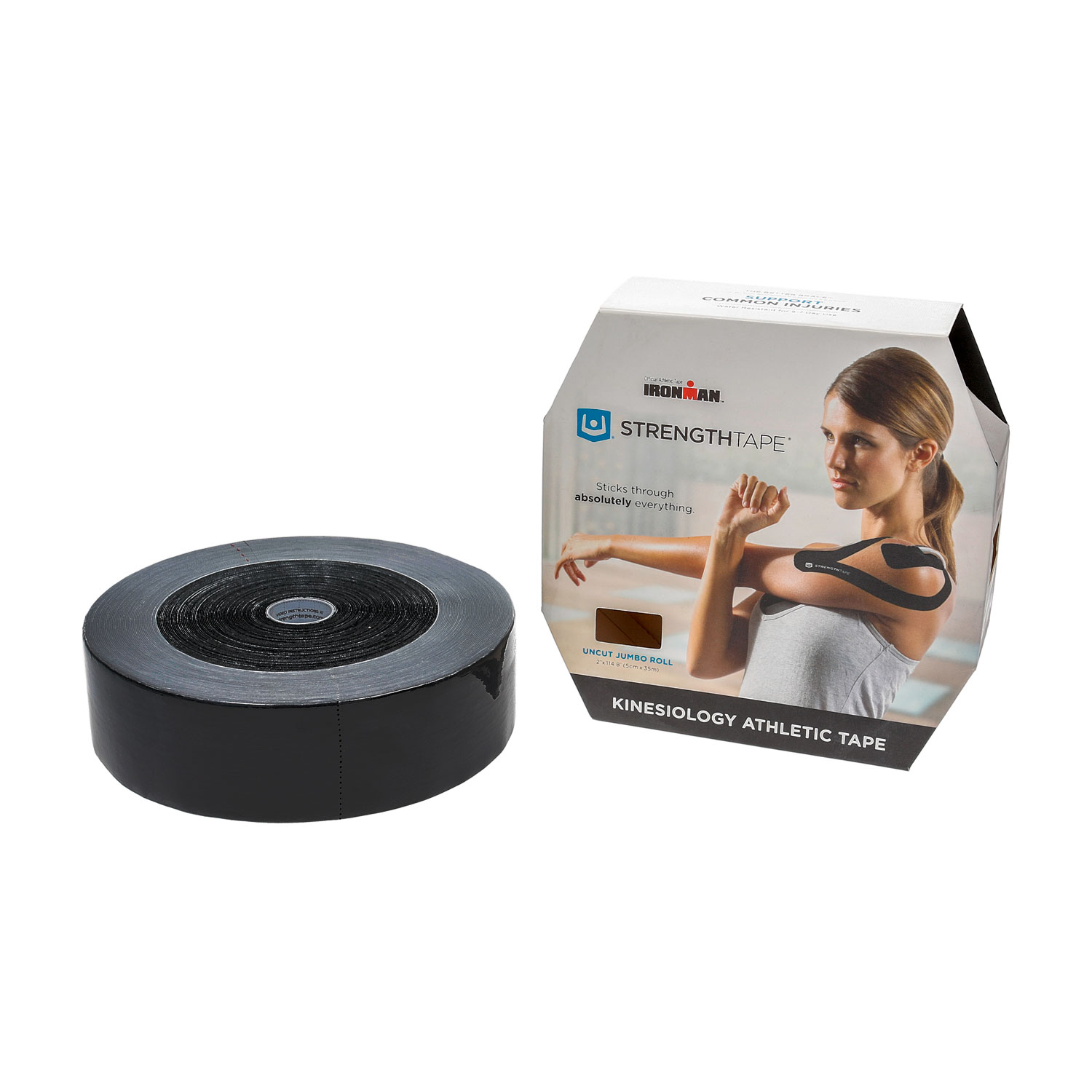 Ironman Strength 35m Tape Roll - Black