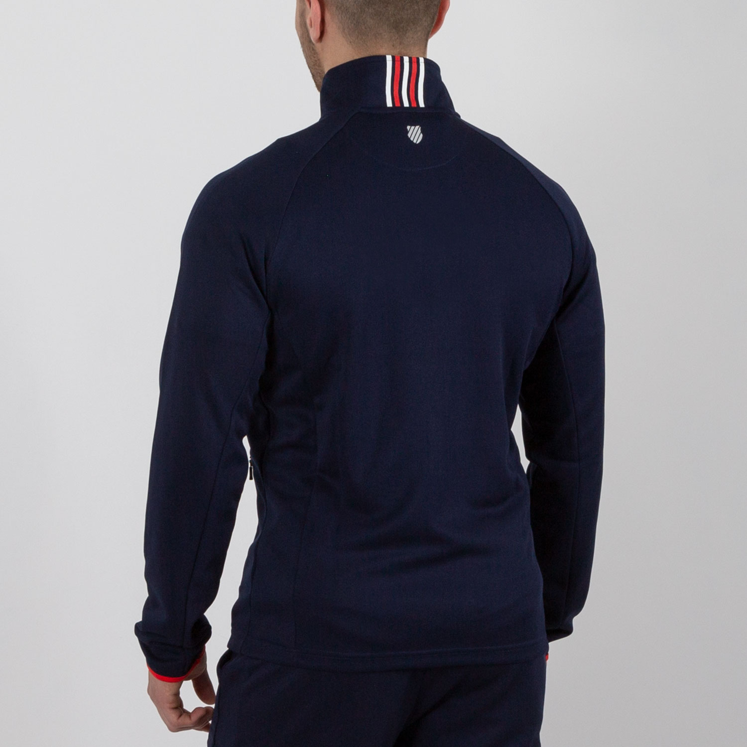 【COSYHARU】Velvet Henley Neck Track Detail Muscle Fit N/S COSYHARU】Velvet Henley Neck Track Detail Muscle Fit N/S KY
