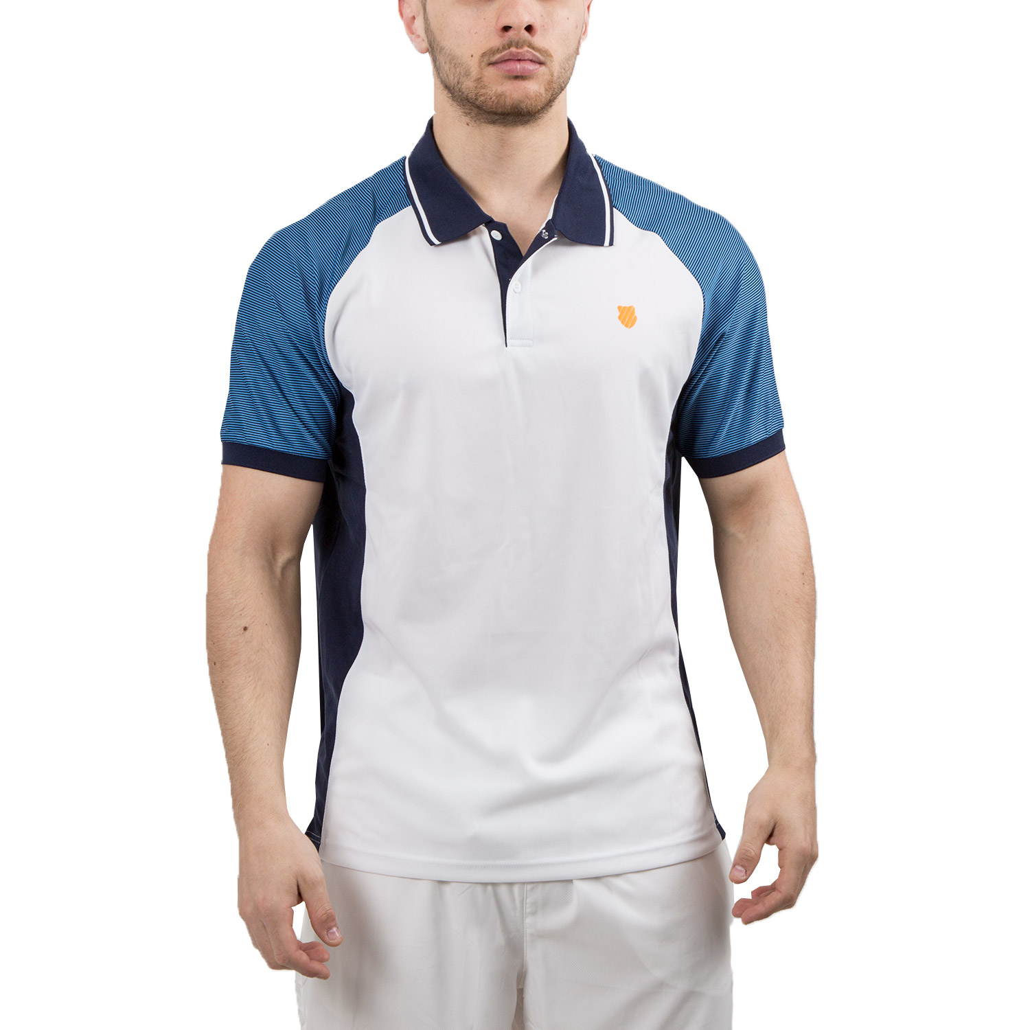 K-Swiss Hypercourt Express Polo - White/Navy