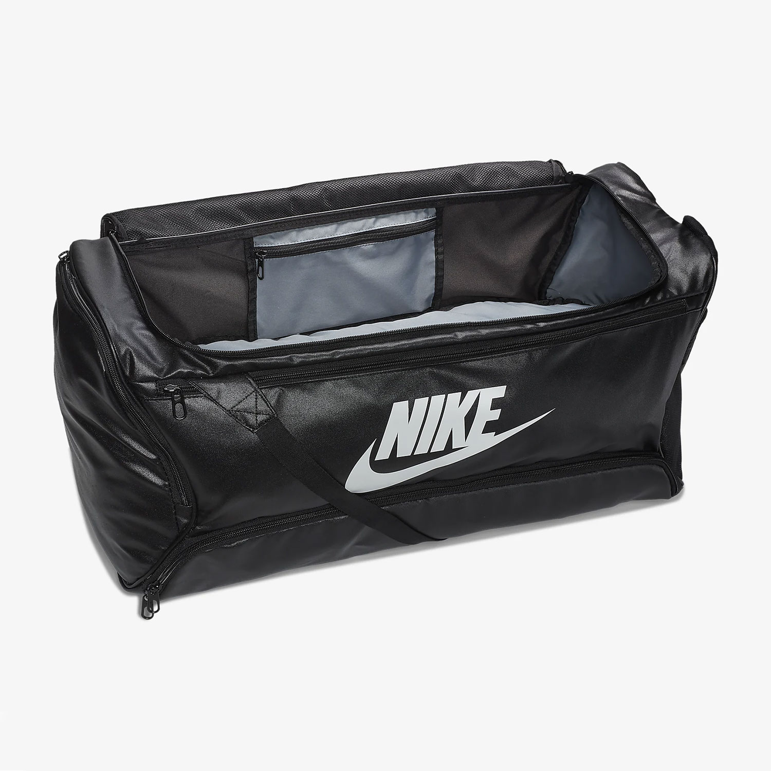 Nike Brasilia Convertible Training Duffle - Black/White
