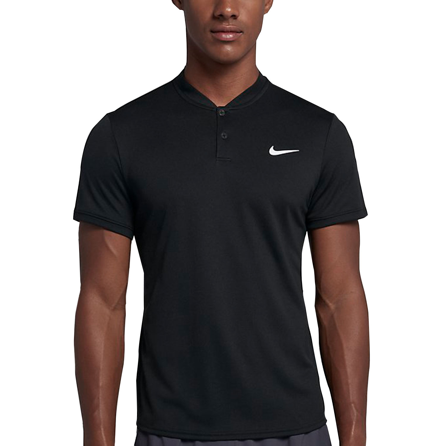 Nike Court Dry Polo Tennis Uomo - Black
