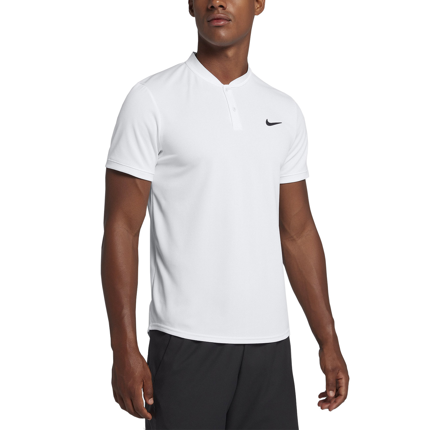 Nike Court Dry Polo Tennis Uomo - White