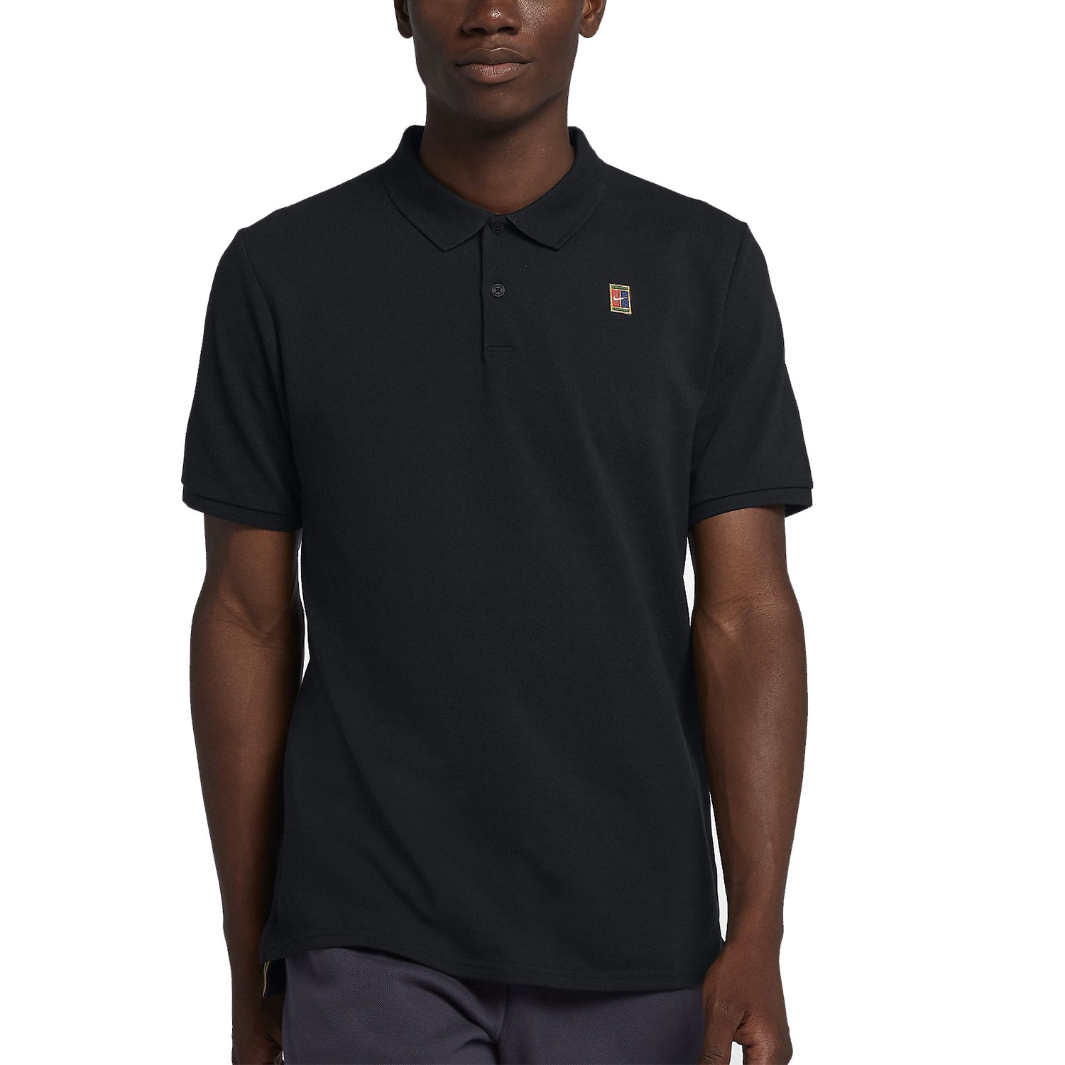 polo nike negro