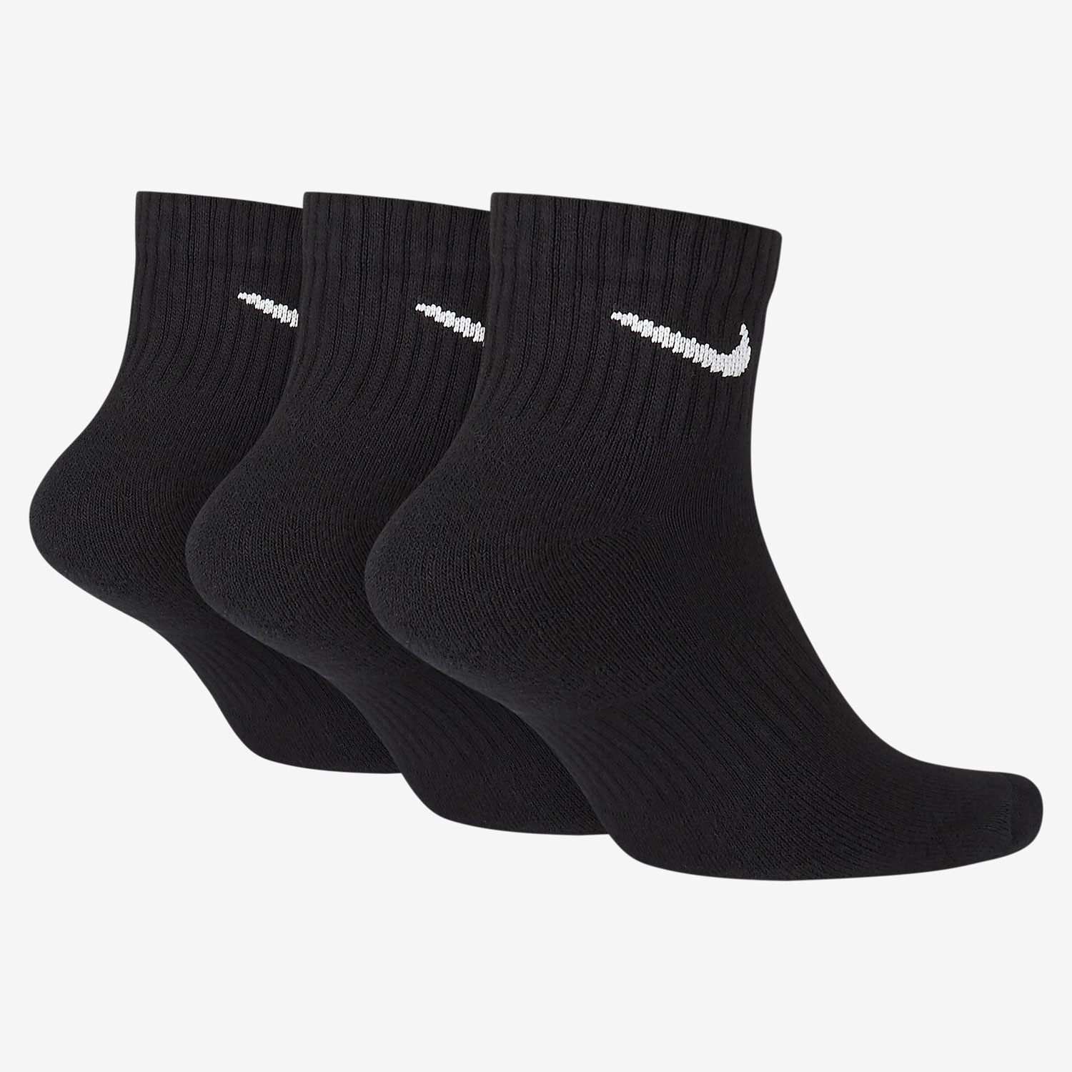 Nike Everyday Cushion x 3 Socks - Black