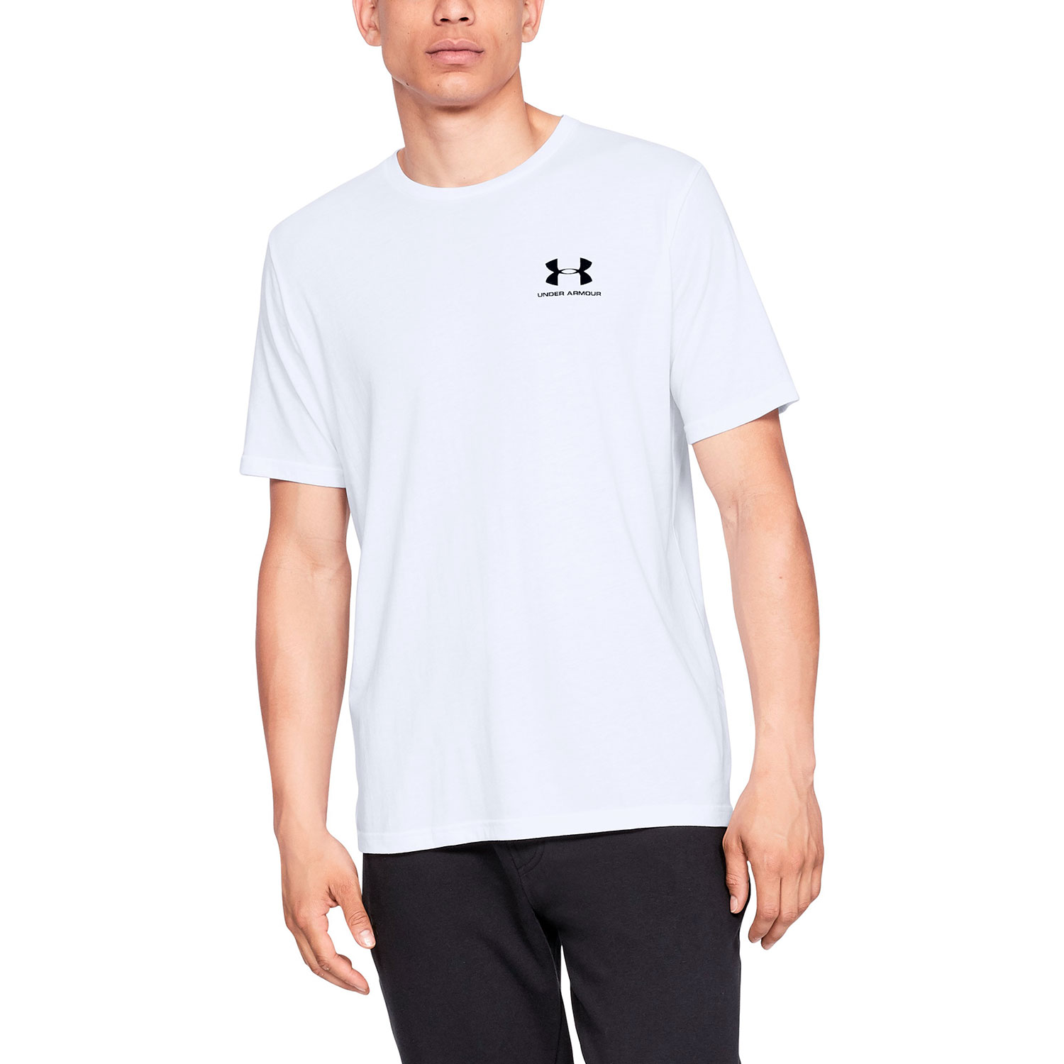 Under Armour Sportstyle Left Chest T-Shirt - White