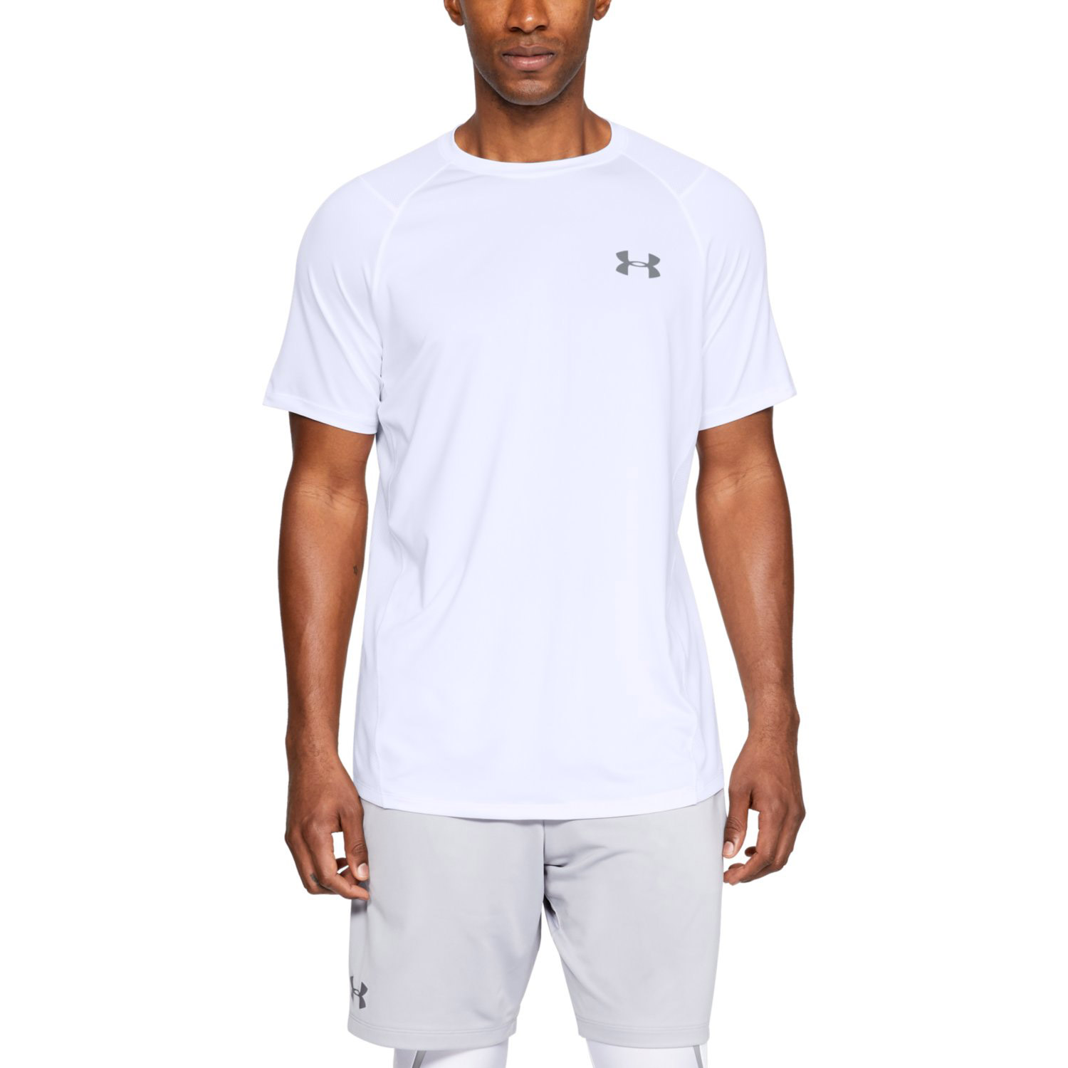 white under armour tshirt