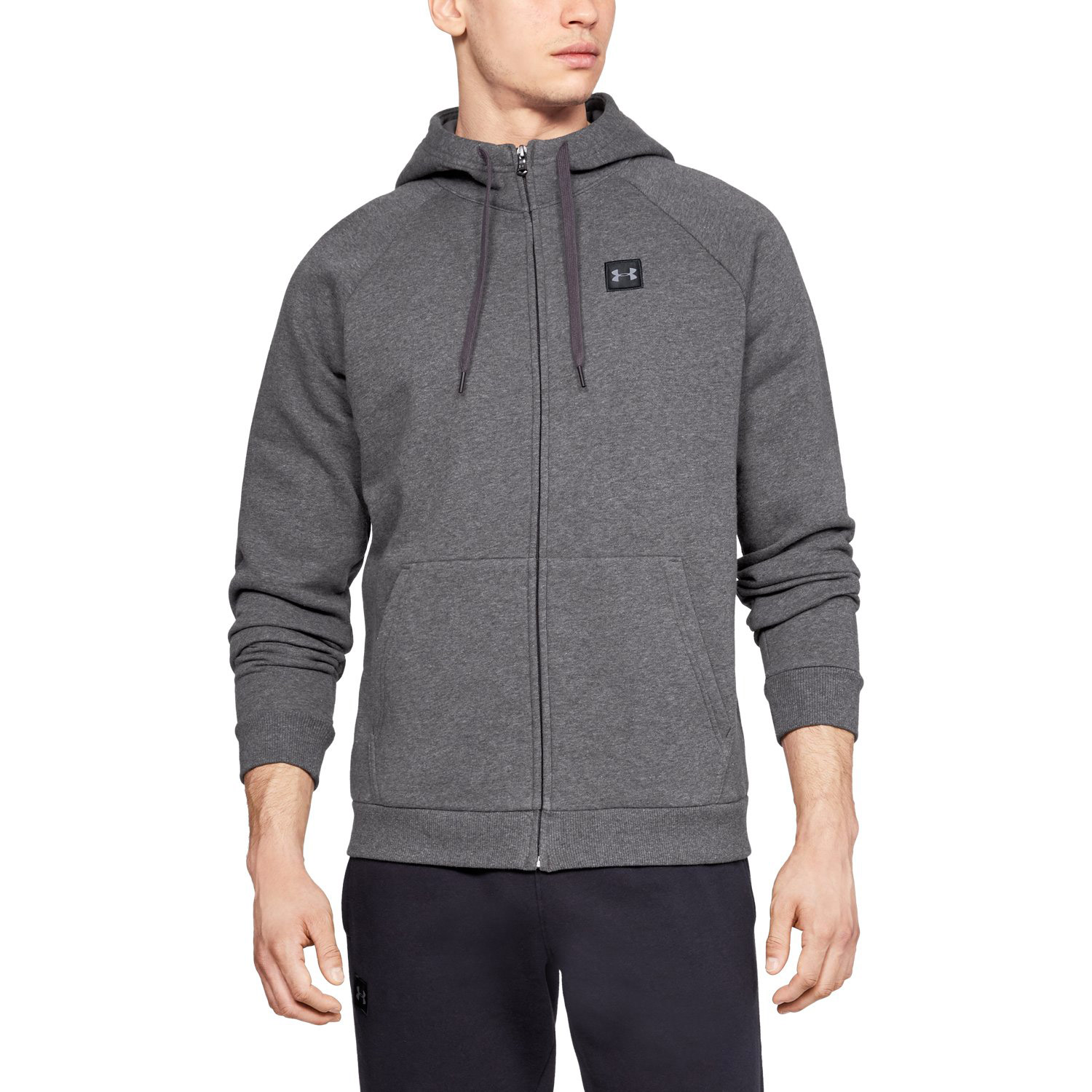 dark grey under armour hoodie