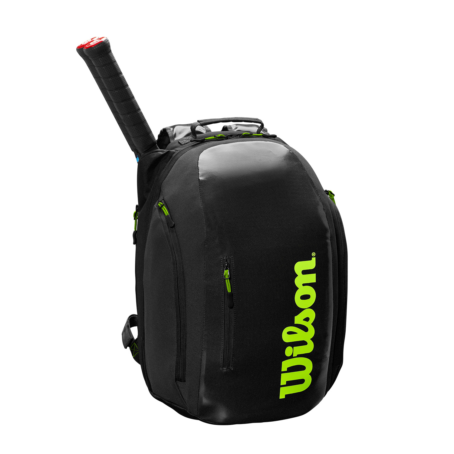 Wilson Super Tour Tennis Backpack Black/Green