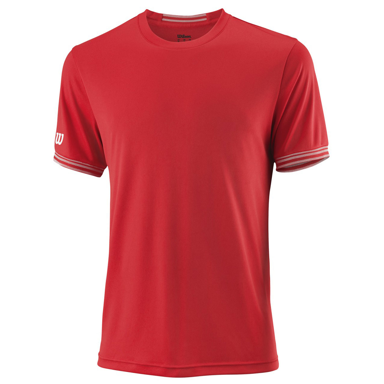 Wilson Boys B Team Solid Crew Short Sleeve Tennis T-Shirt