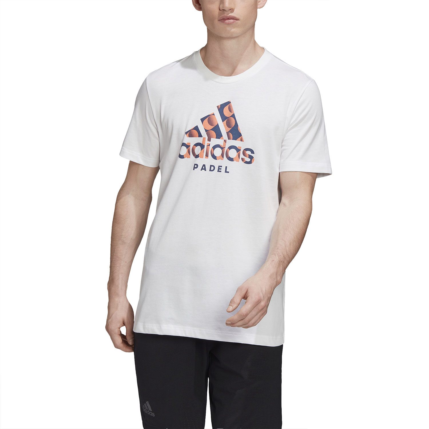 adidas Padel Logo Men's Tennis T-Shirt - White