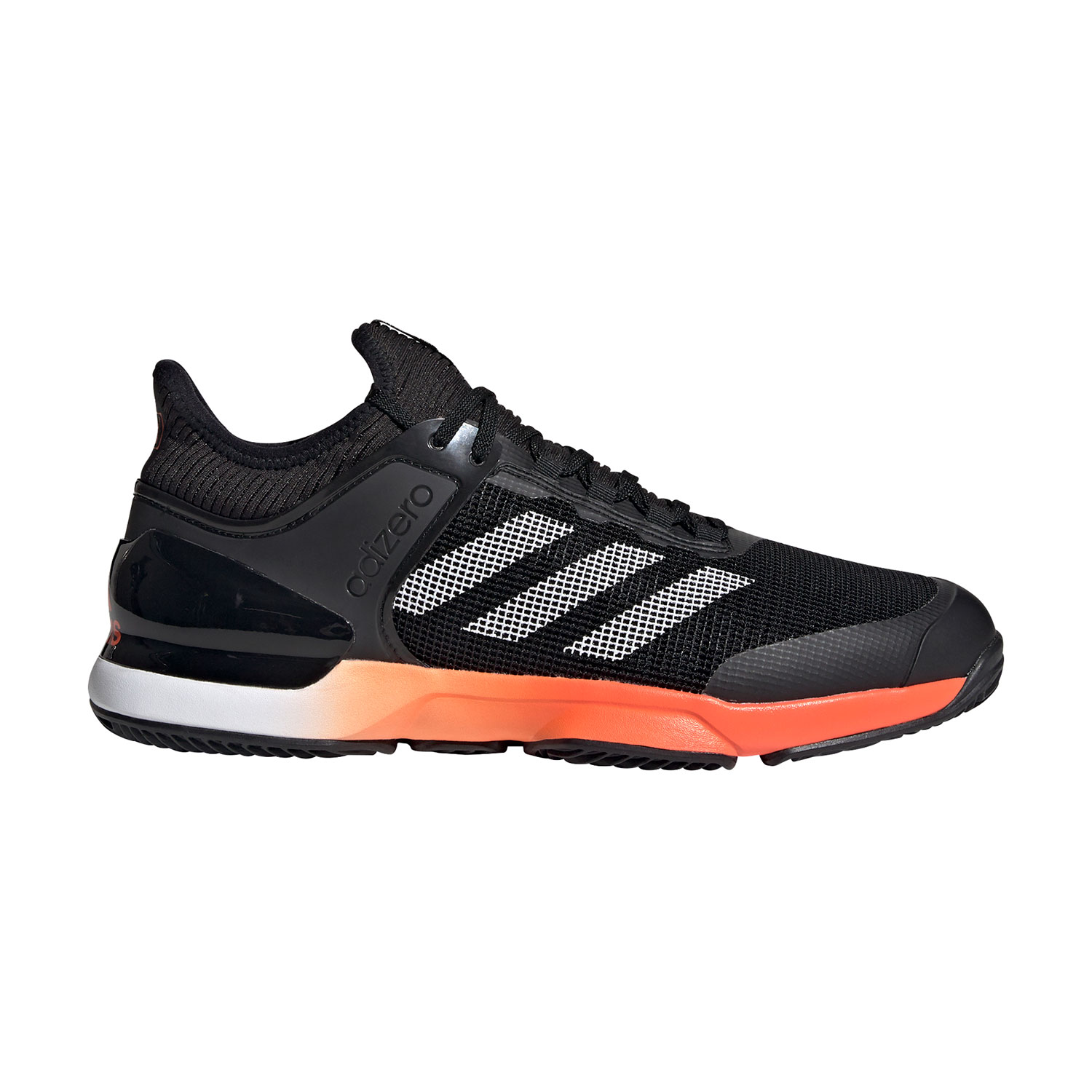 adidas Ubersonic 2 Clay Men's Tennis Shoes - Core Black