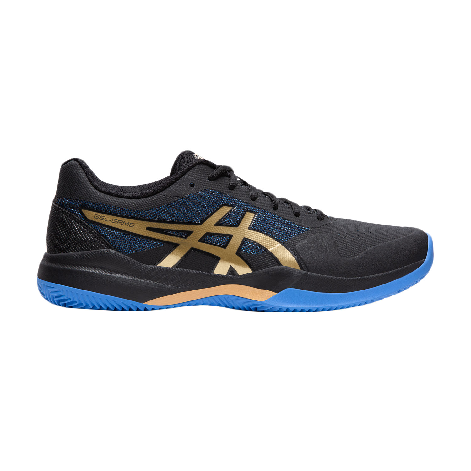 Asics Gel Game 7 Clay Scarpe Tennis Uomo - Black/Champagne