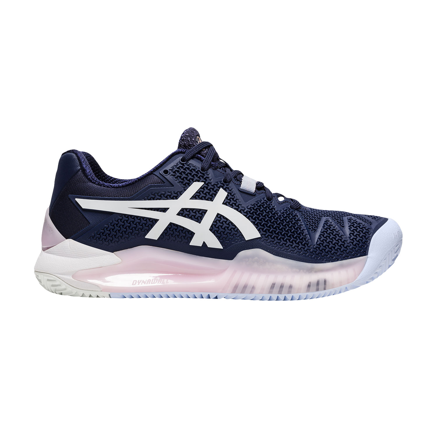 Asics Gel Resolution 8 Clay Women's Tennis Shoes - Peacoat
