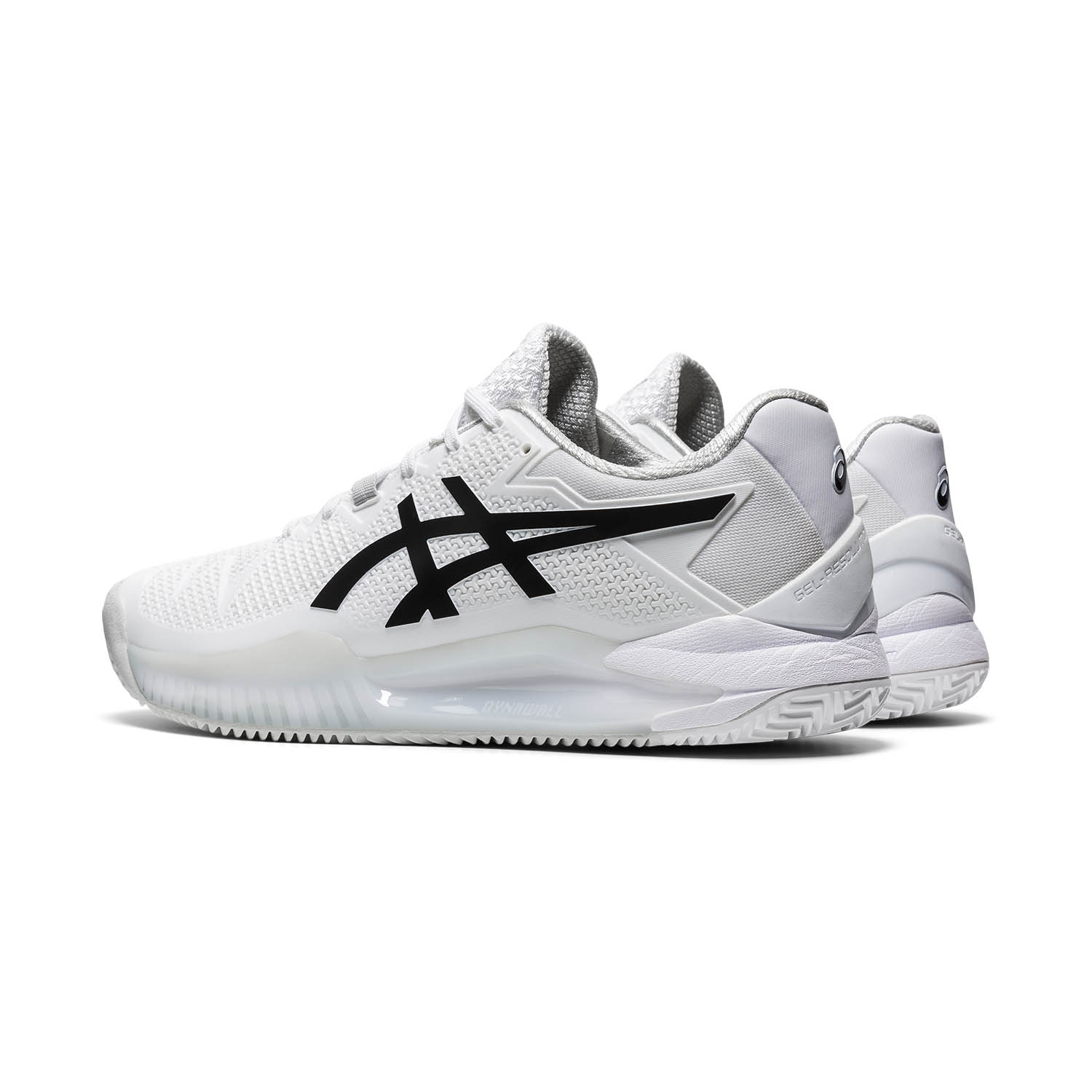 Asics Gel Resolution 8 Clay - White/Black