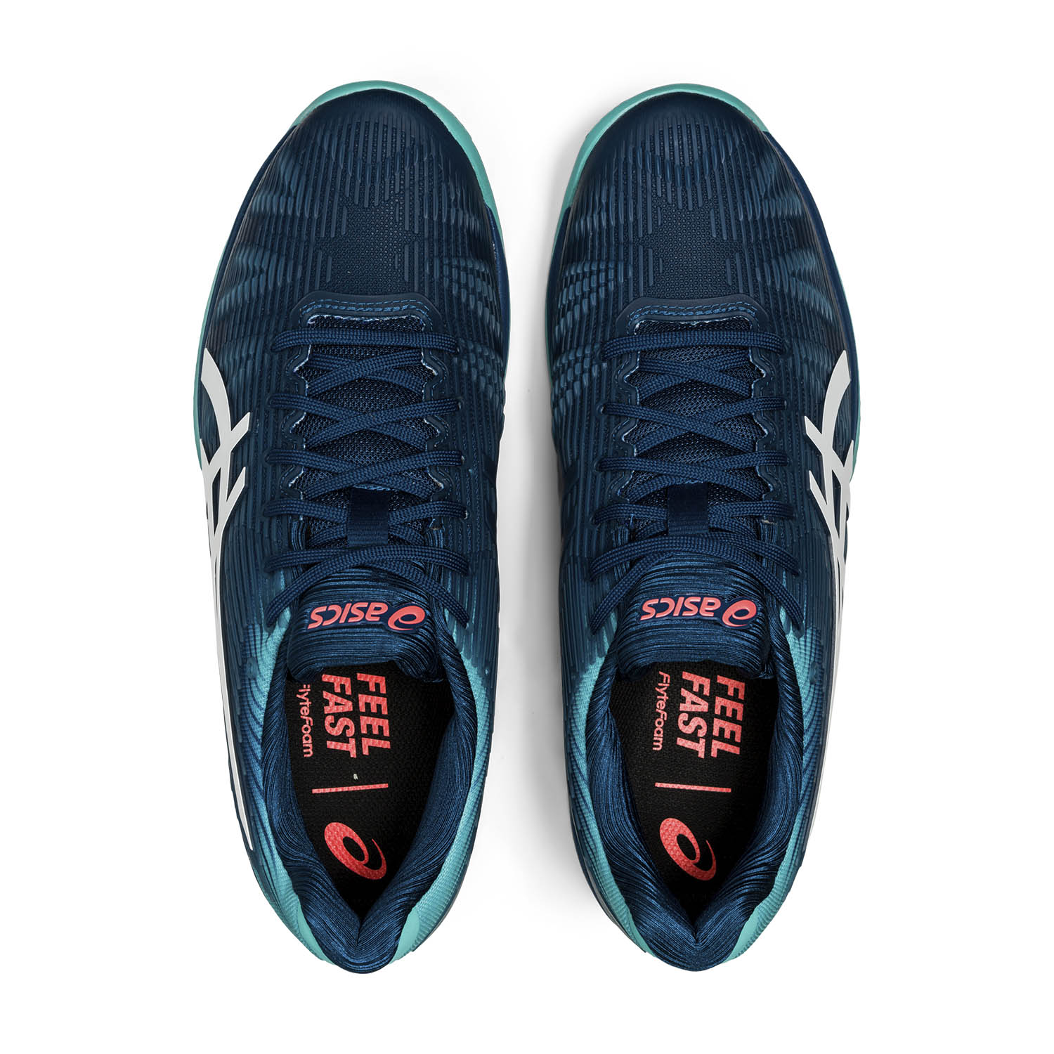 Asics Solution Speed Clay Men's Tennis Shoes Mako Blue