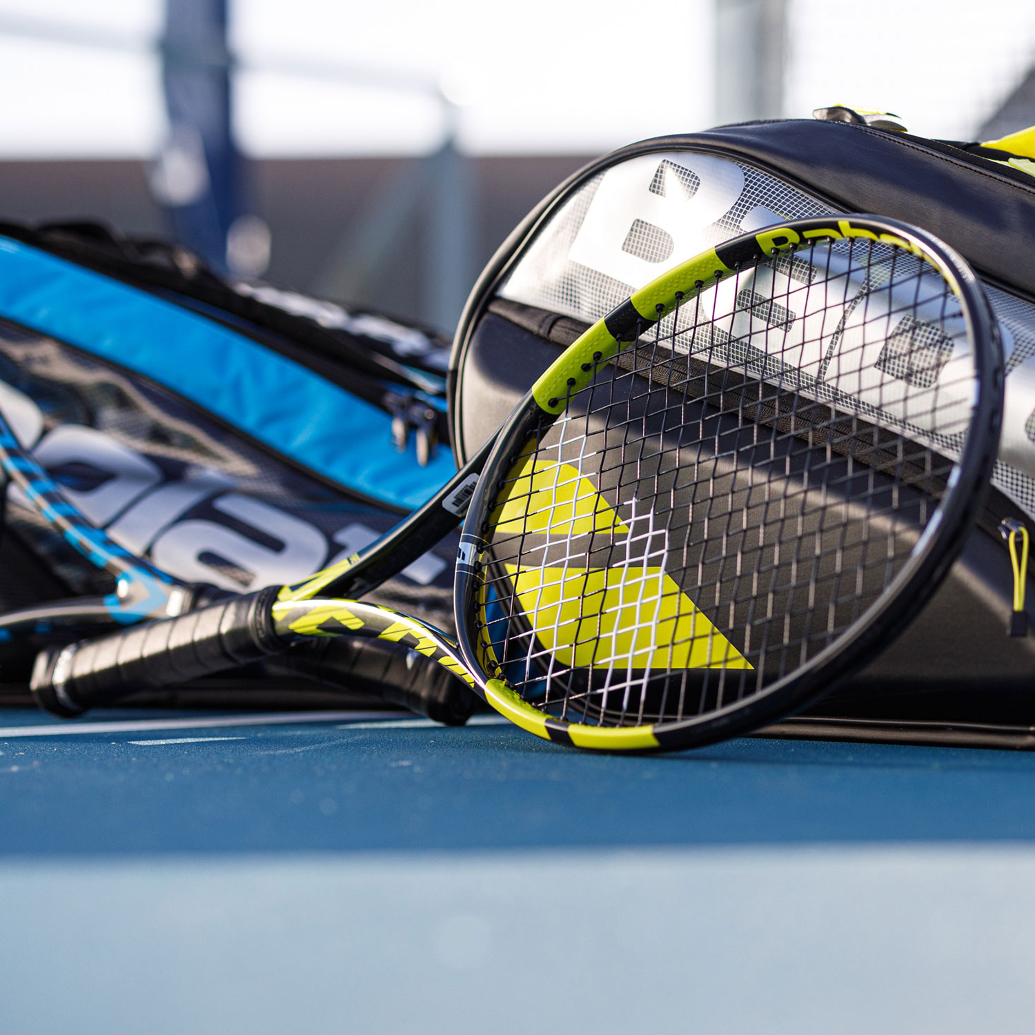 Babolat Pure Aero 黒/黄 Tennis racquet | Pure Aero + Unstrung | Babolat