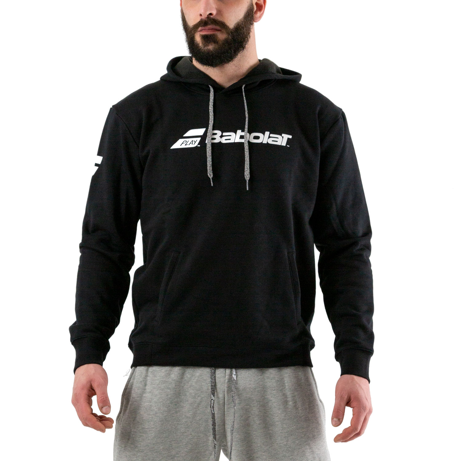 Babolat sudadera hood gris - Padel Century