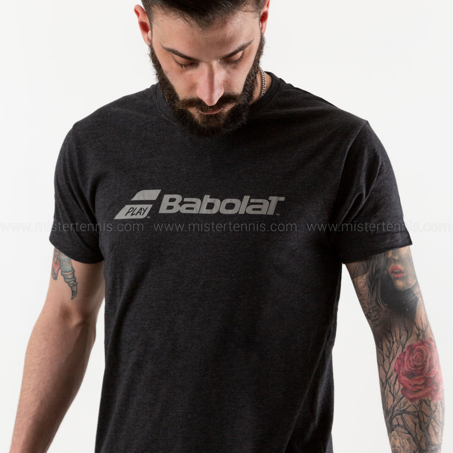 Babolat Exercise Camiseta - Black Heather