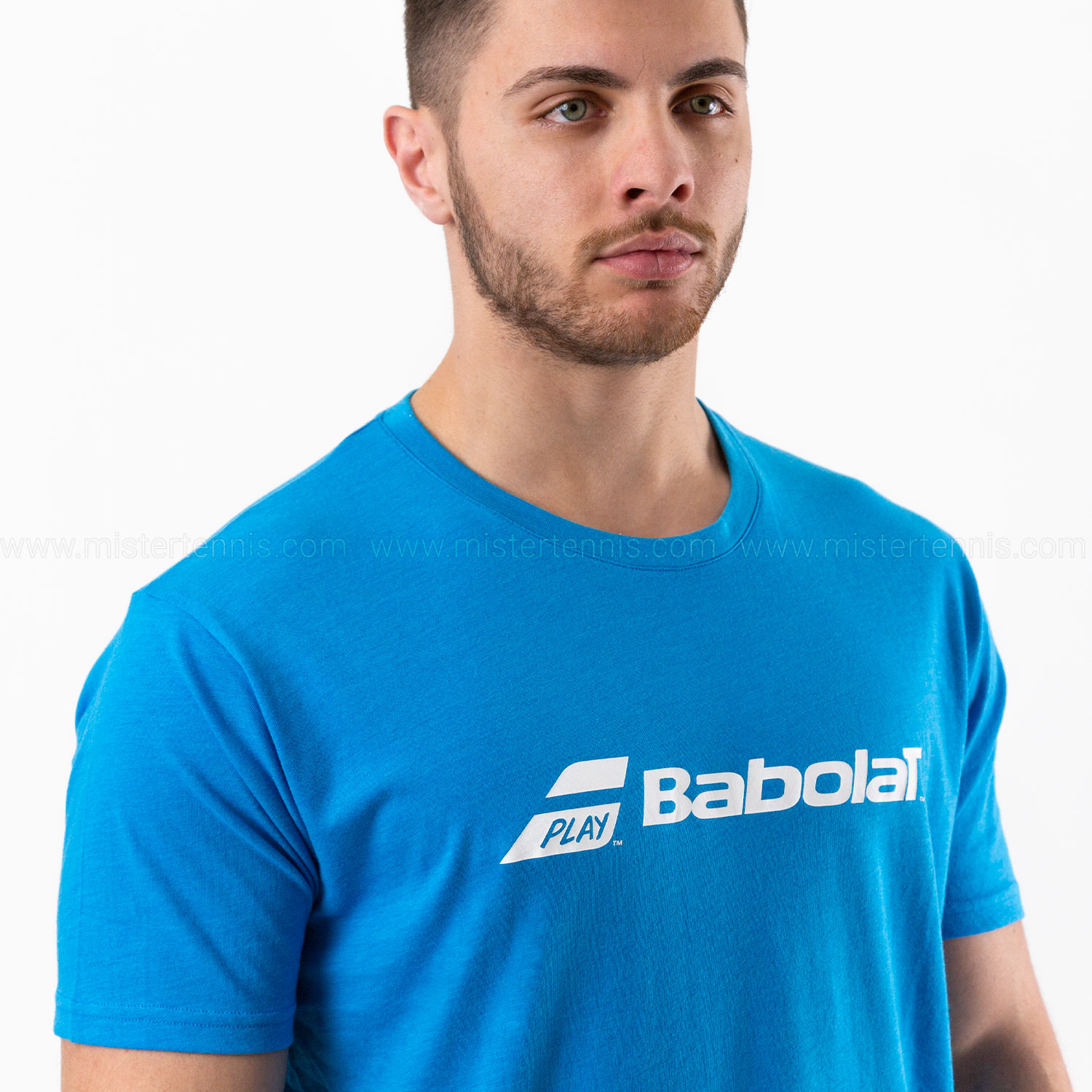 Babolat Exercise T-Shirt - Blue Aster Heather