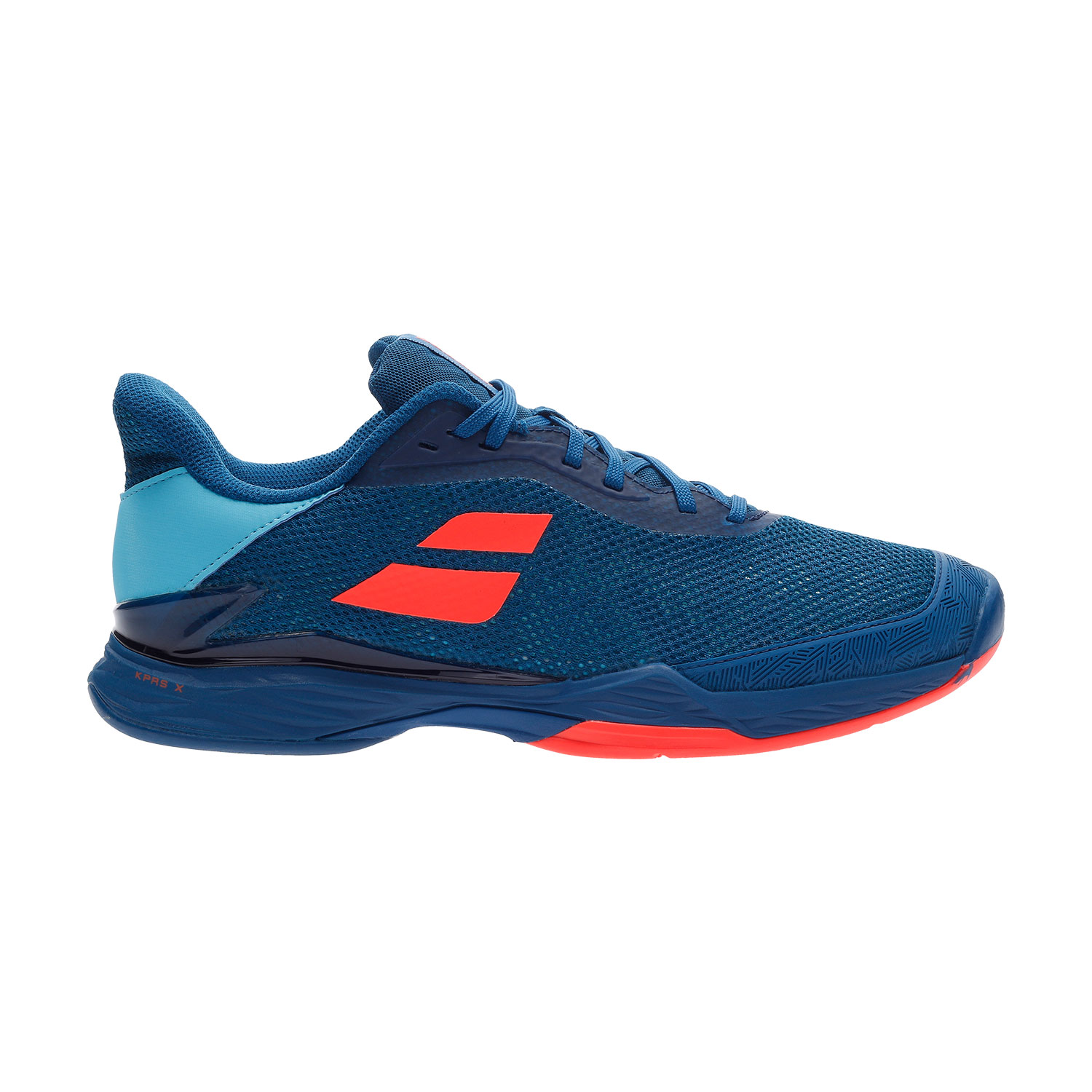 blue tennis shoes