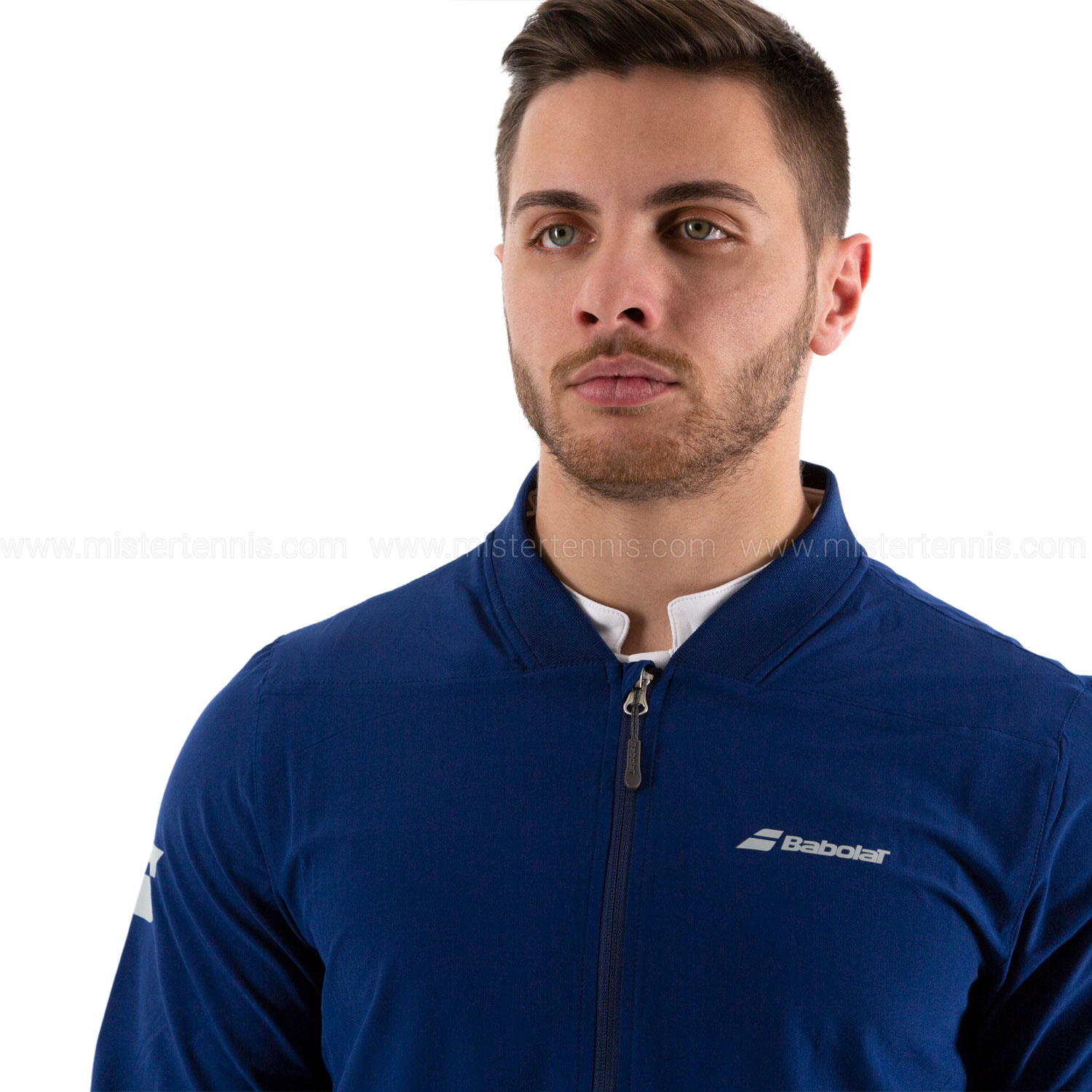 Babolat Tennis Jacket Match Core BOY statt 49,95 EUR SALE Trainingsjacke blau 