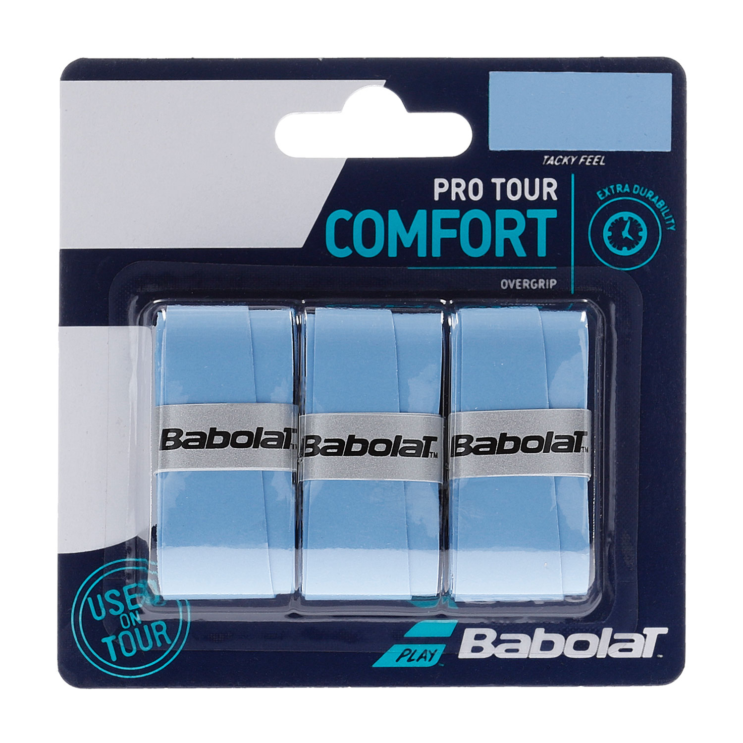 Babolat Pro Tour Overgrip x 3 - Blue