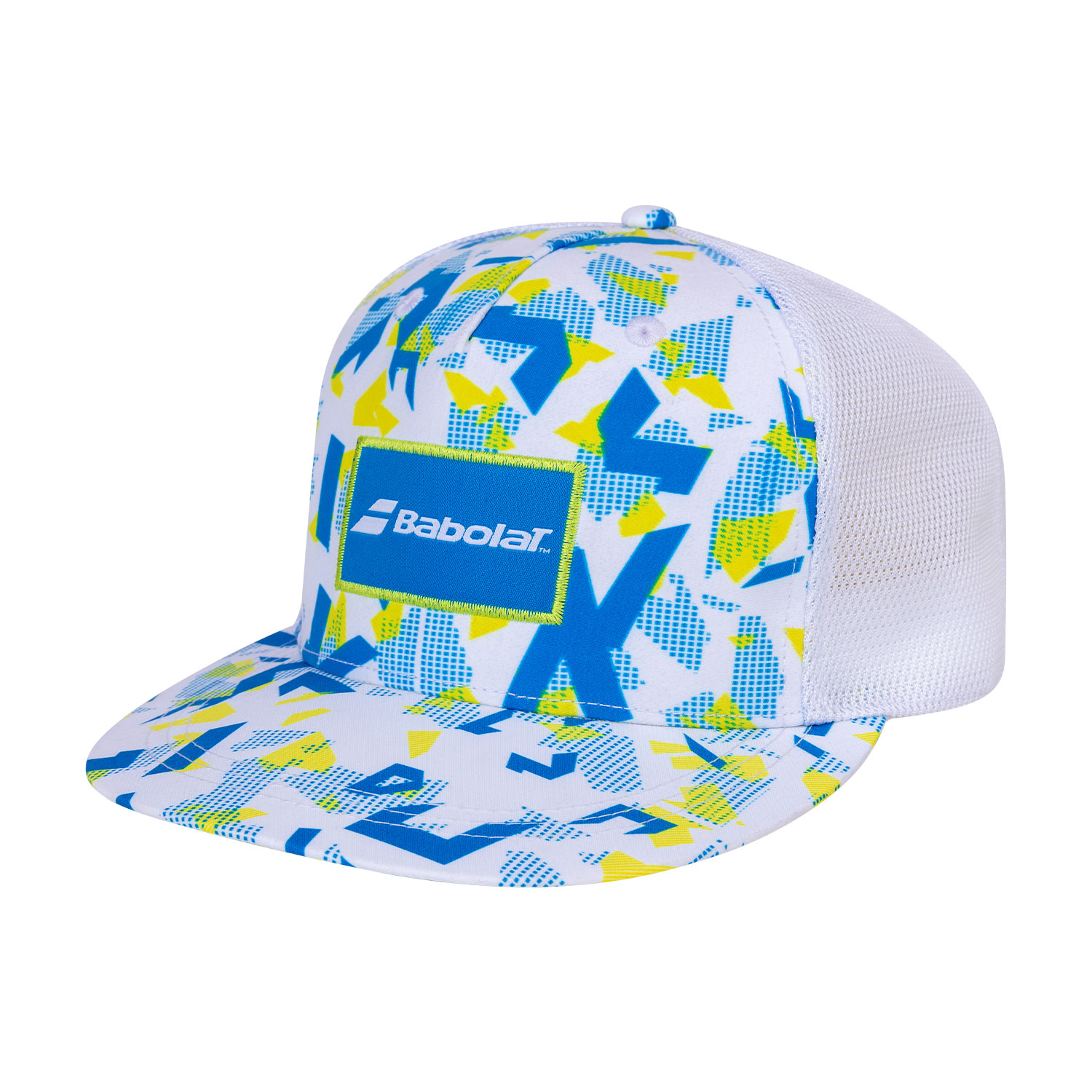 Babolat Trucker Cappello - White/Blue Aster