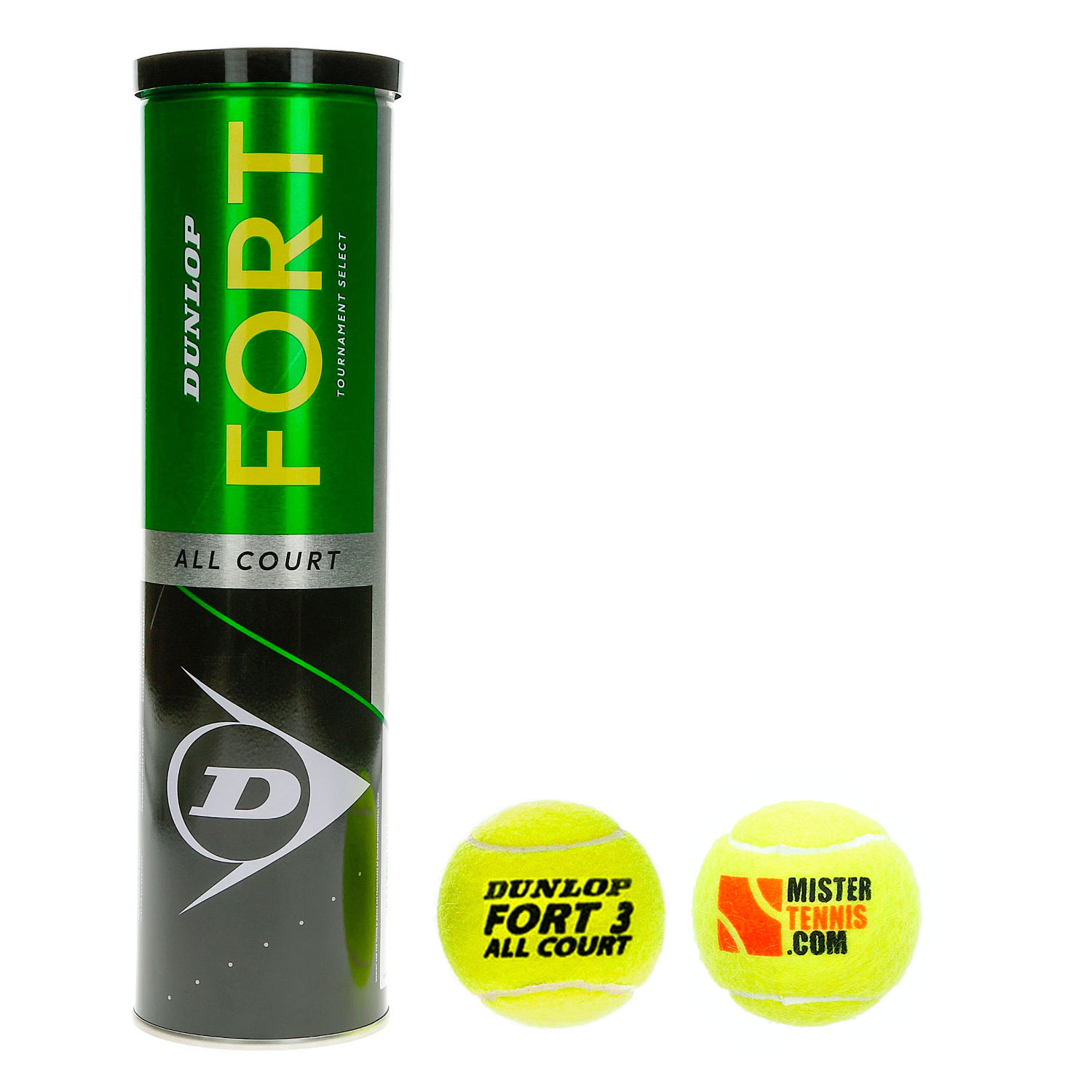 Palline Da Tennis Dunlop Fort All Court - Con Tecnologia HD Core, Omologate FFT, Livello Competitivo - Foto 3