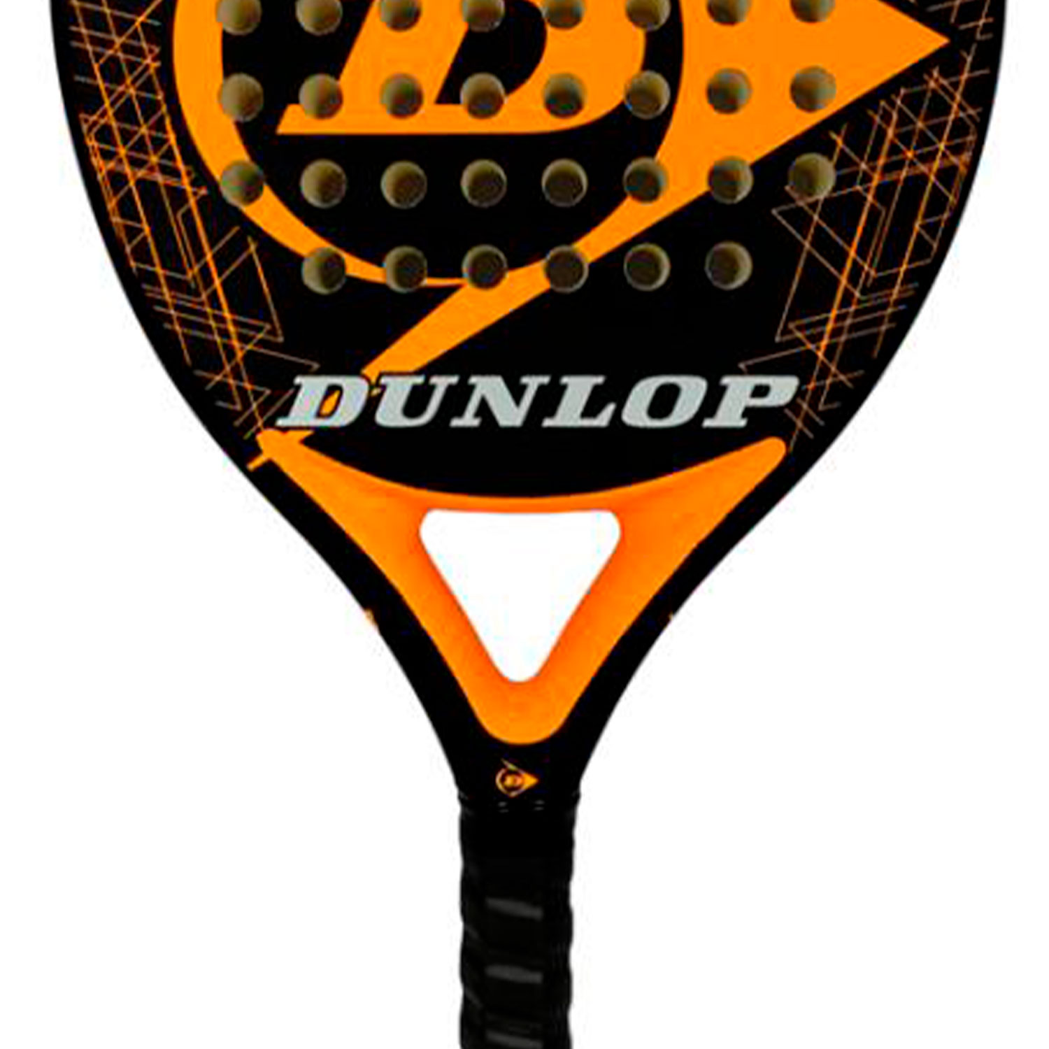 Racchetta da padel arancione con logo Puma SolarSMASH