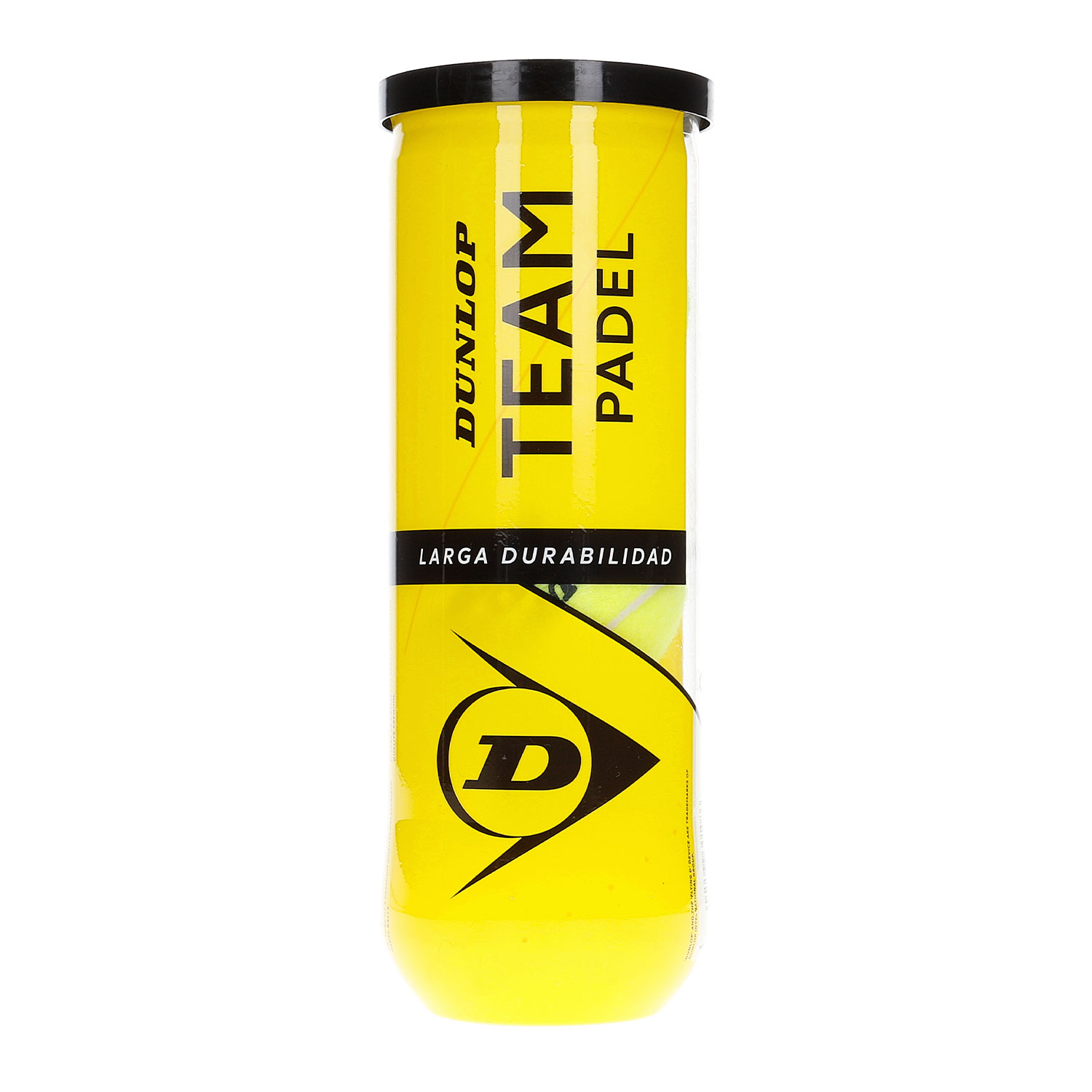 Dunlop Team Padel - Tubo de 3 Pelotas